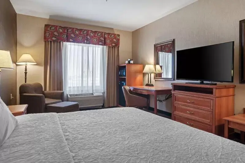 Bedroom, TV/Entertainment Center in Comfort Inn & Suites Rapid City near Mt Rushmore