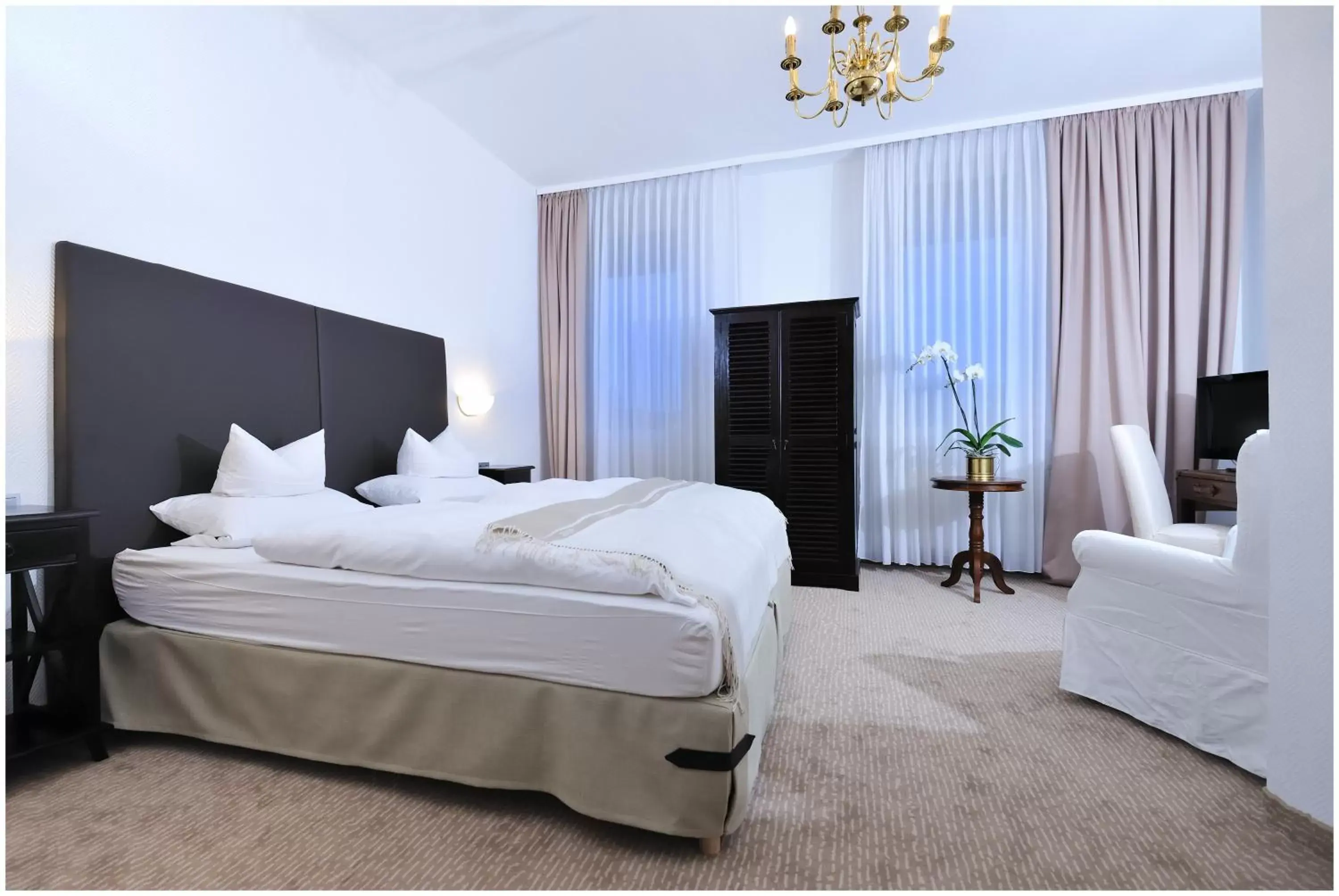 Bed in BRISTOL Hotel Bad Kissingen Bed in BRISTOL Hotel Bad Kissingen