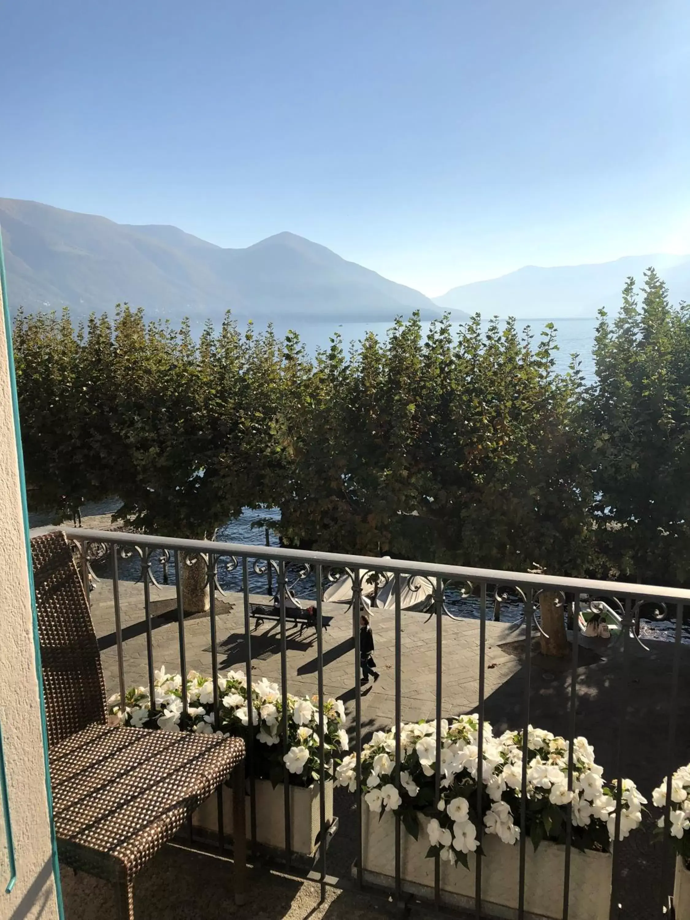 Balcony/Terrace, Mountain View in Albergo Carcani by Ketty & Tommy