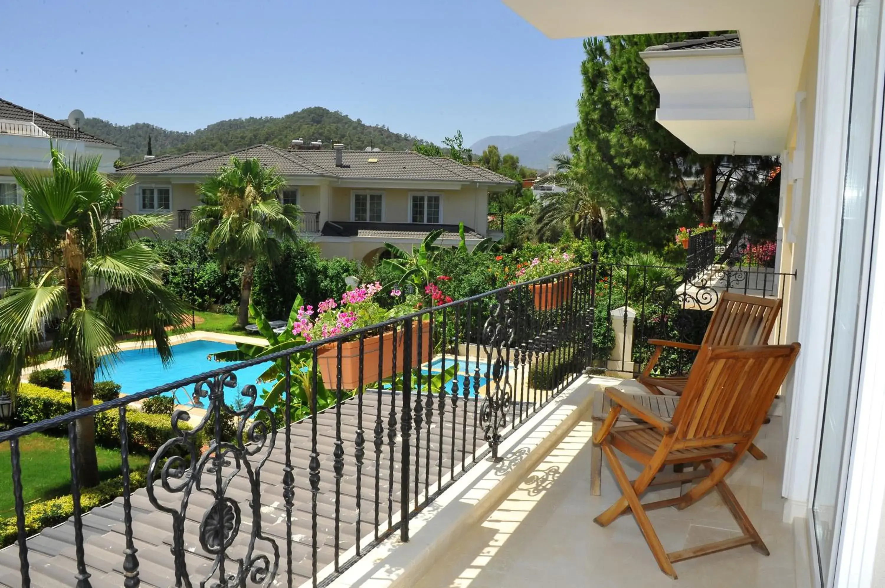 Day, Pool View in Kemer Residence