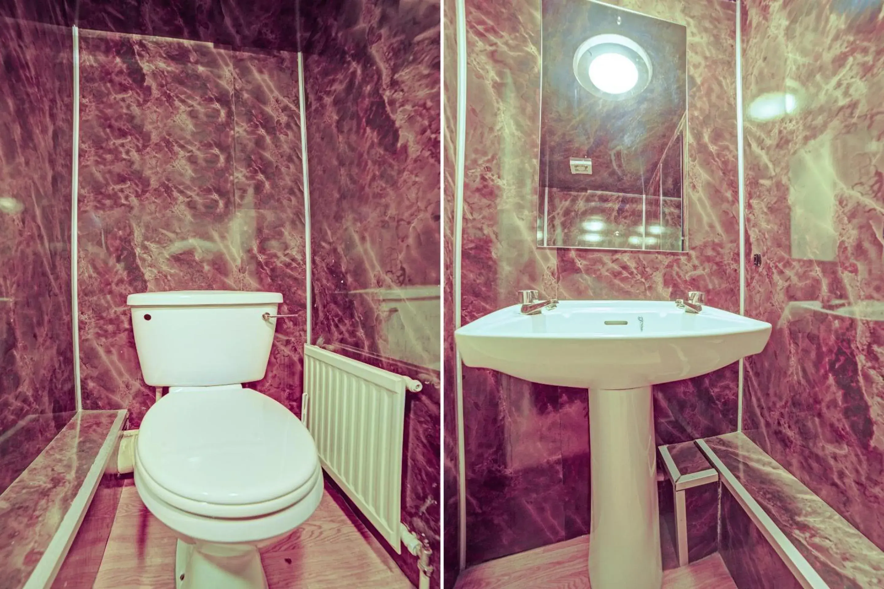 Bathroom in OYO Gulliver's