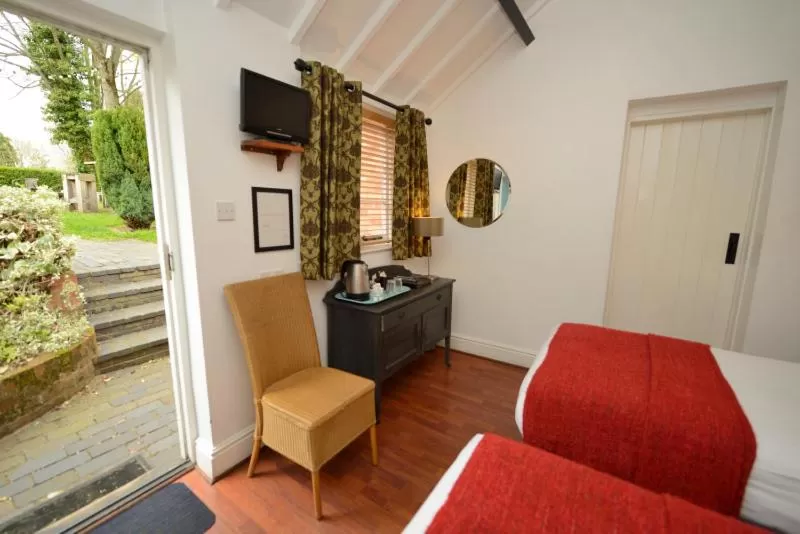 Bed in The White Lion Inn