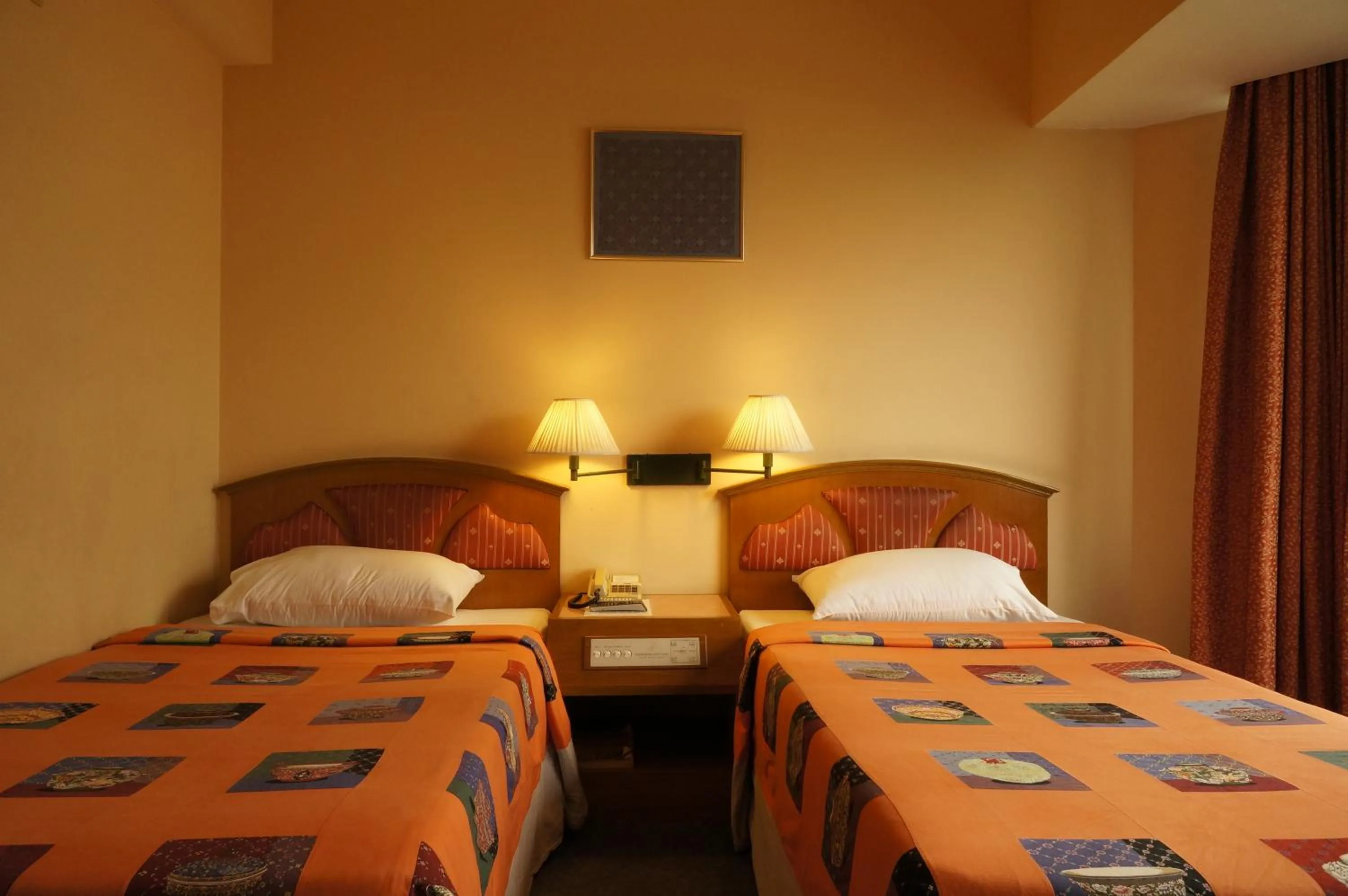 Bed in Bangkok City Inn