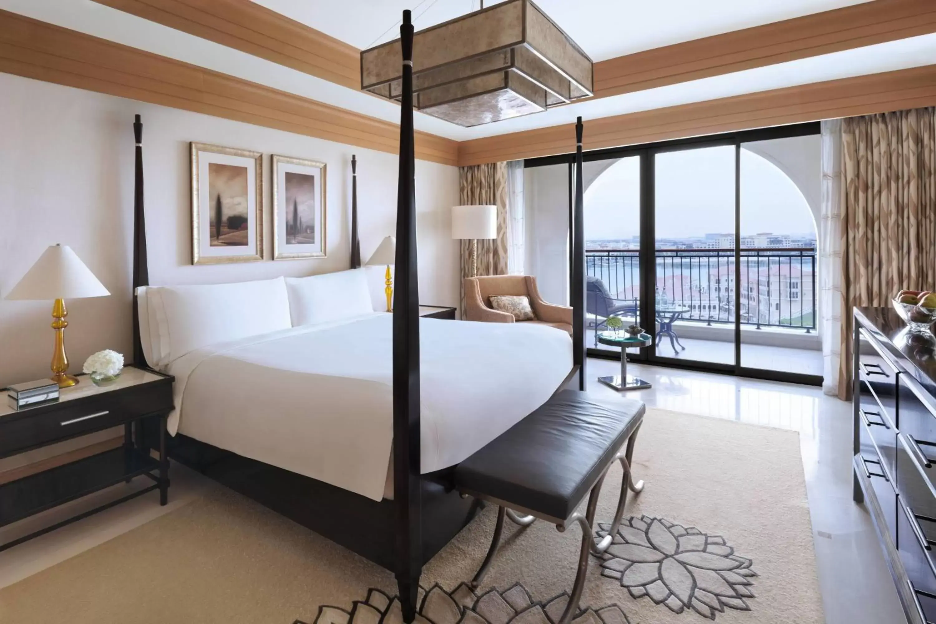 Bedroom, Bed in The Ritz-Carlton Abu Dhabi, Grand Canal