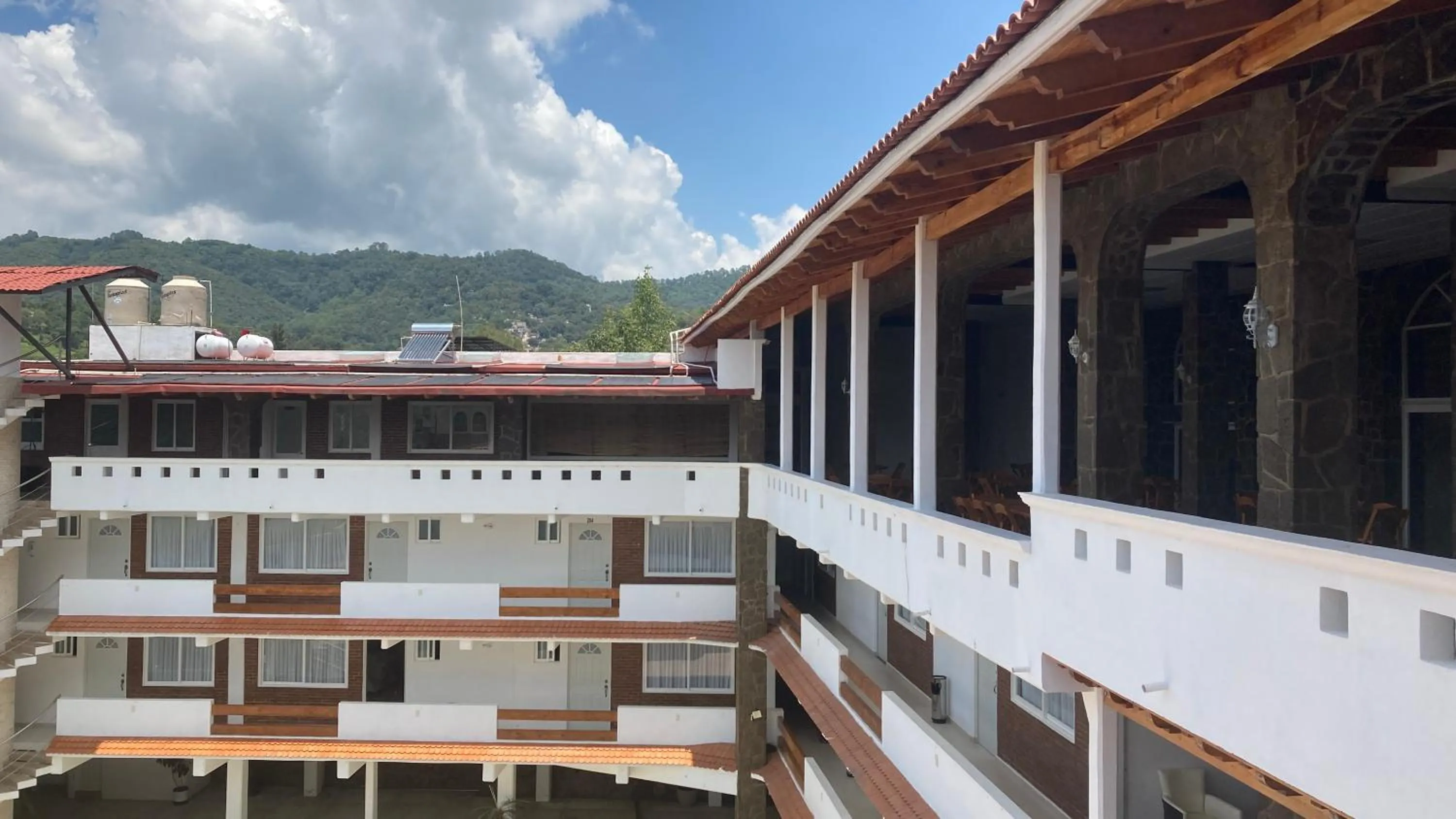 Property building in Hotel Tierras Blancas