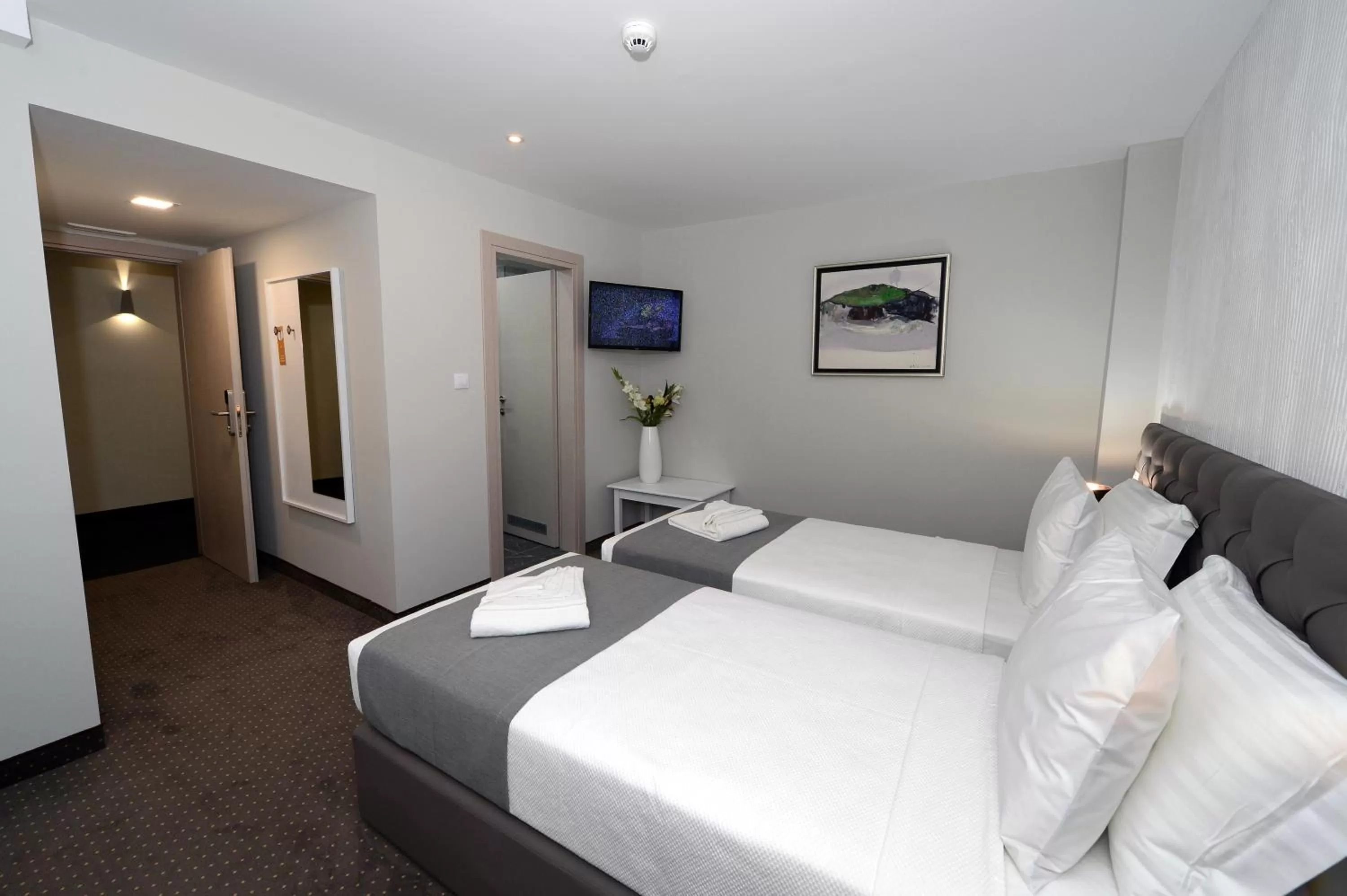 Bed in Hotel Alexandar II