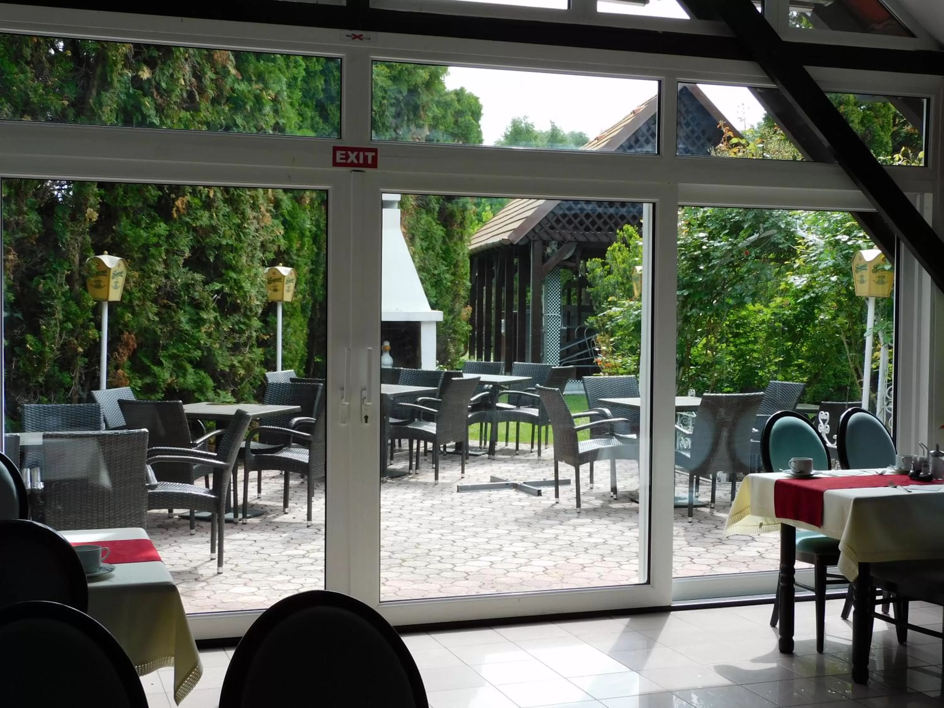 Patio in Hotel Panorama