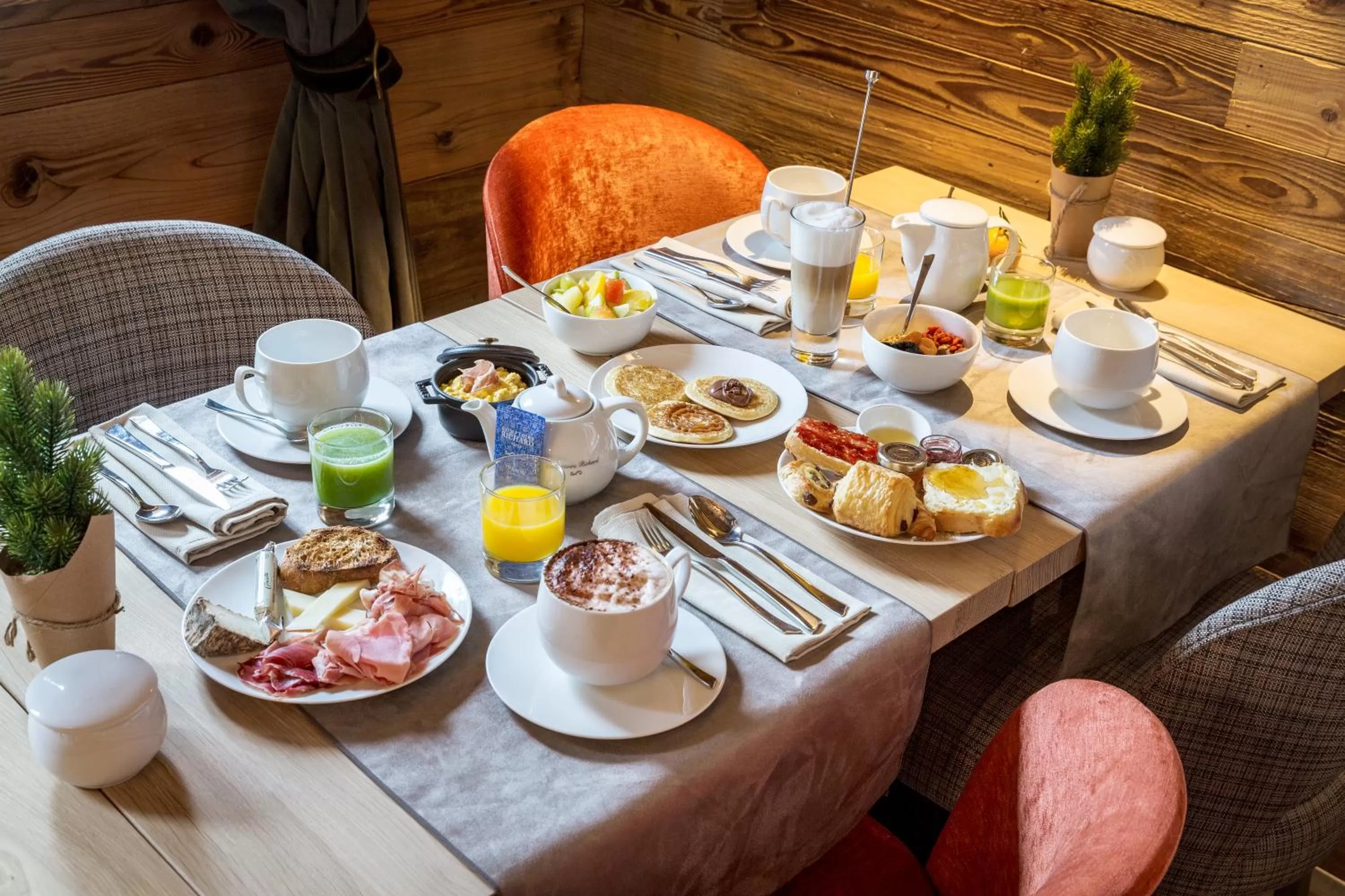 Staff in Les Loges Blanches Megève