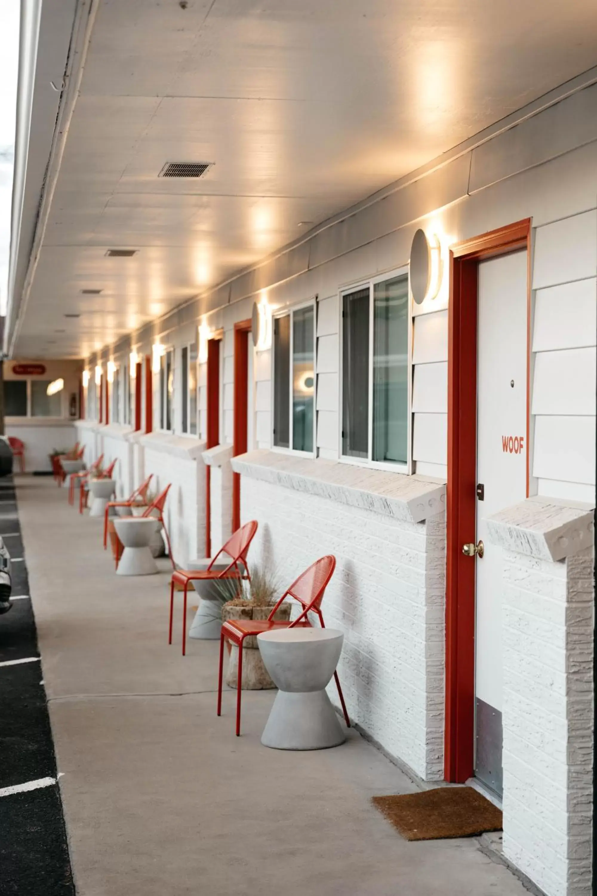 Property building in Mesa Verde Motel