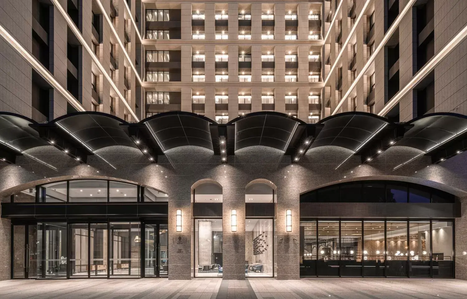 Facade/entrance in Lakeshore Hotel Tainan