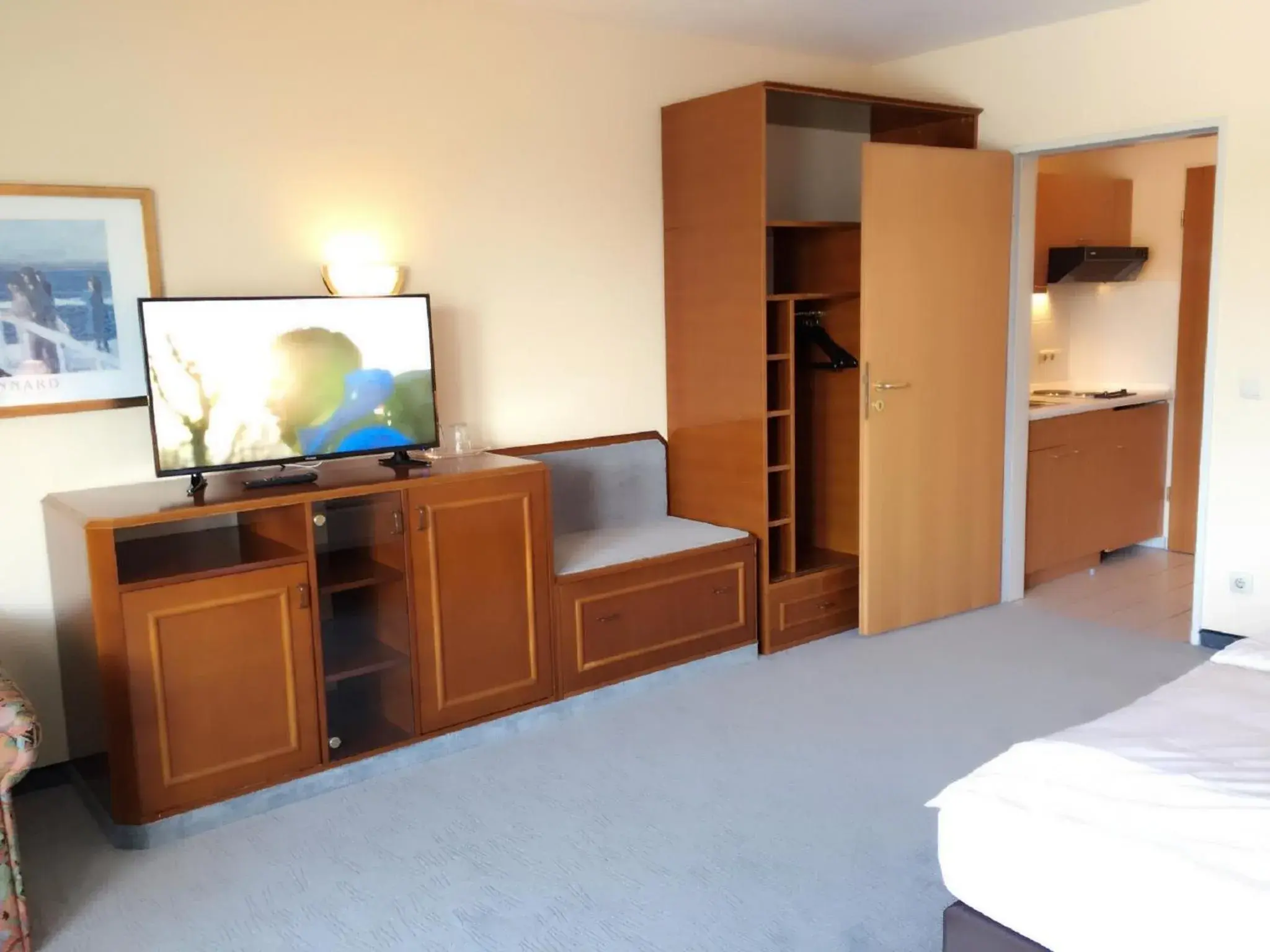 Photo of the whole room, TV/Entertainment Center in Hotel am Park