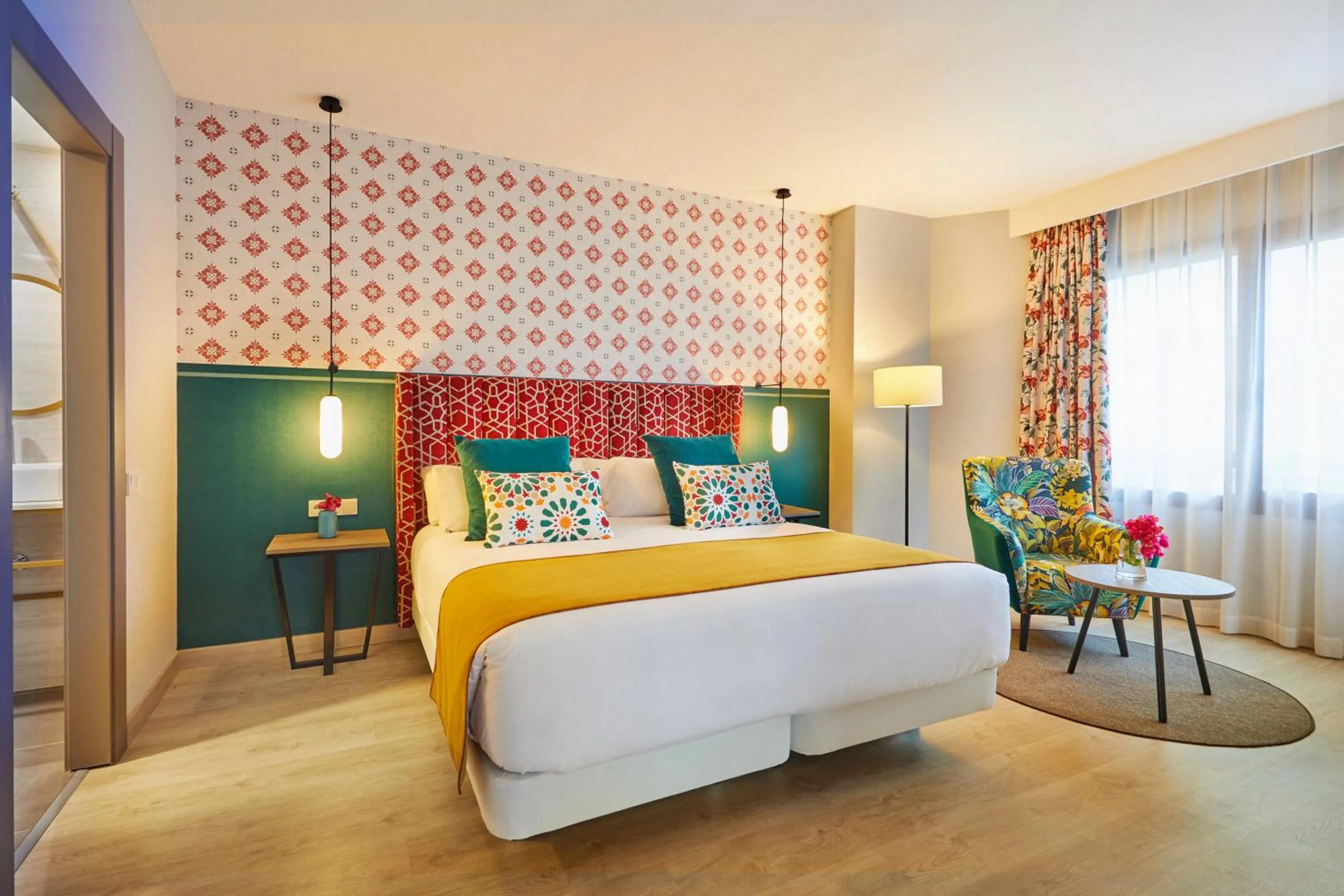 Bed in Hesperia Sevilla