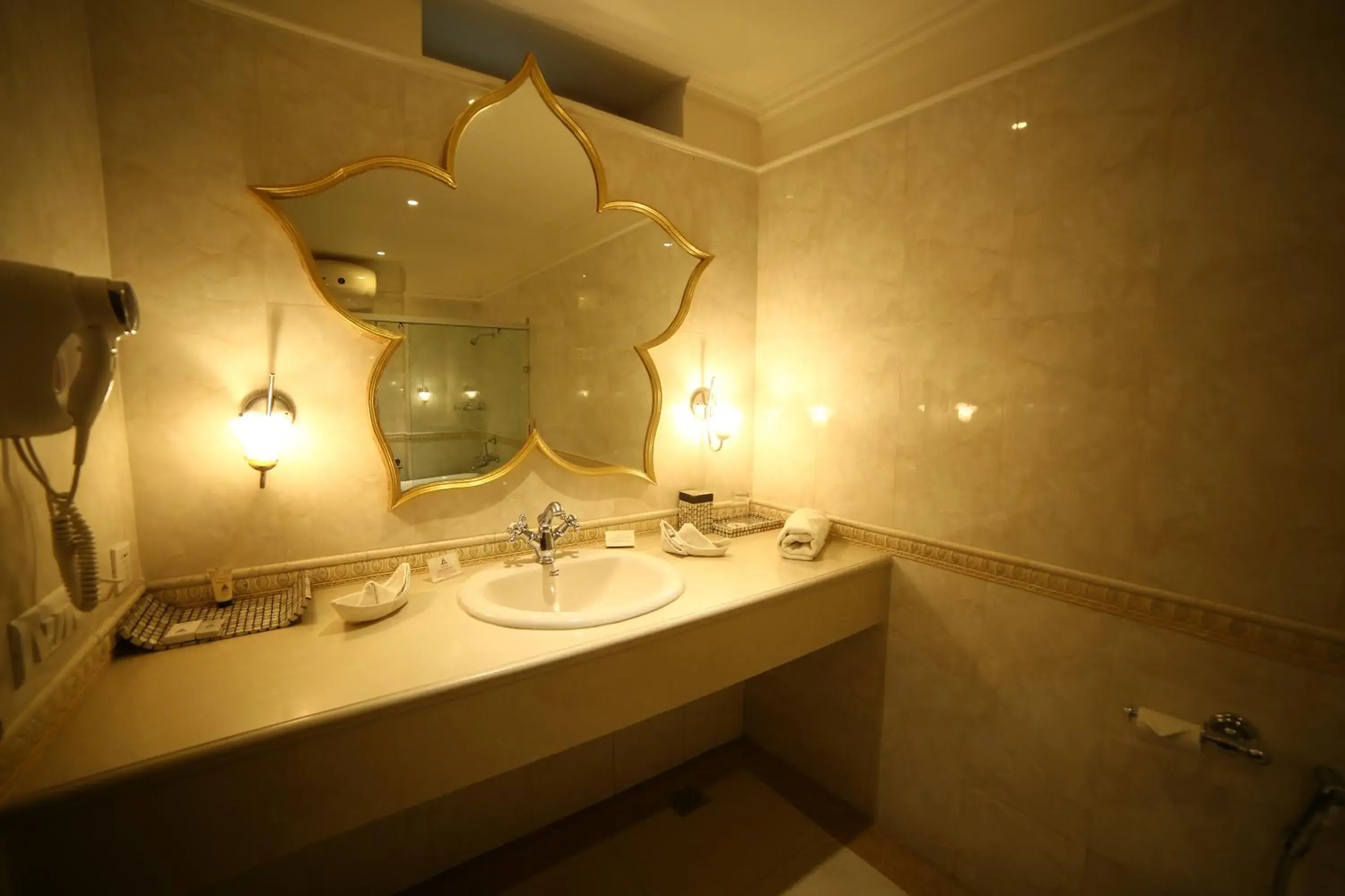 Bathroom in Suryauday Haveli - An Amritara Resort