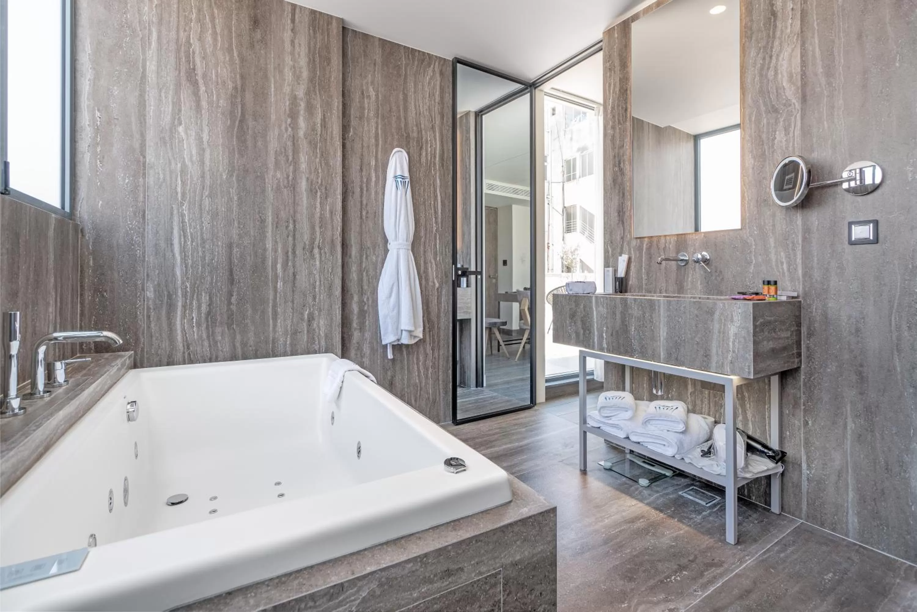 Bathroom in Hellenic Vibes Smart Hotel
