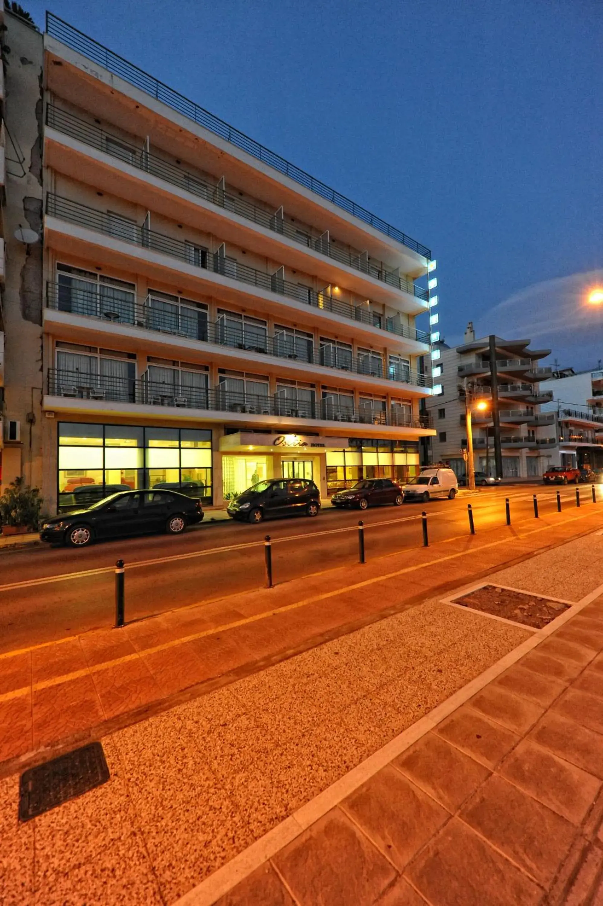 Property Building in Hotel Ostria