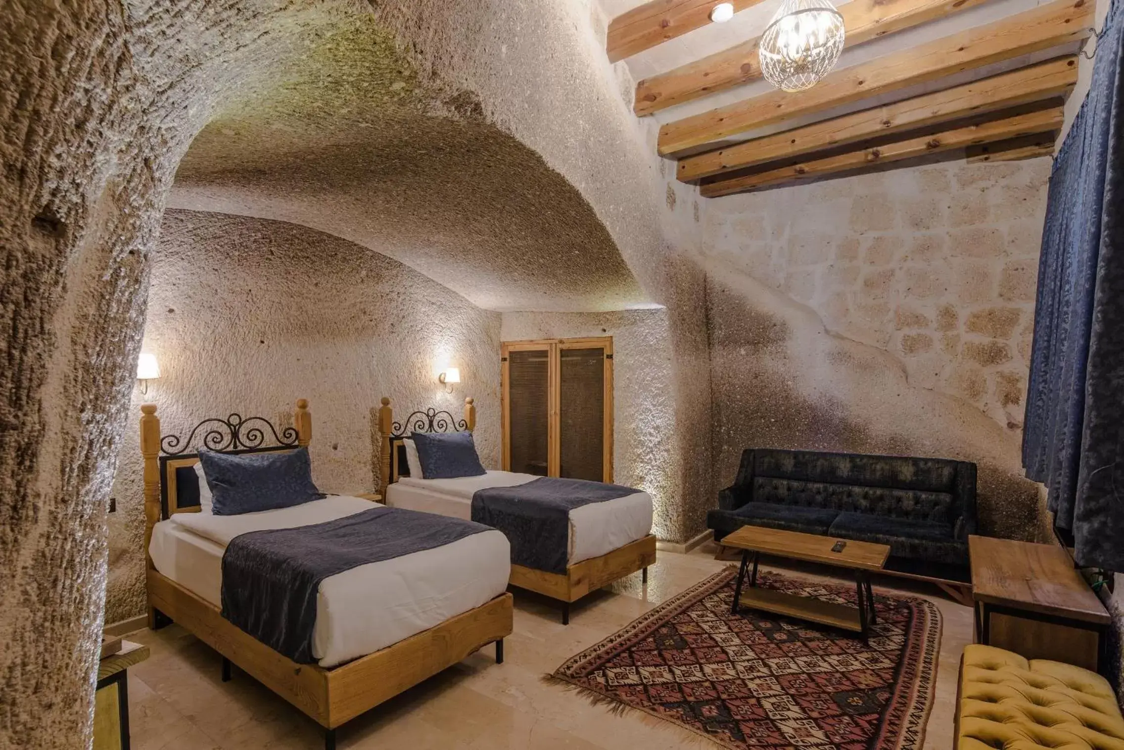 Living room in Lunar Cappadocia Hotel