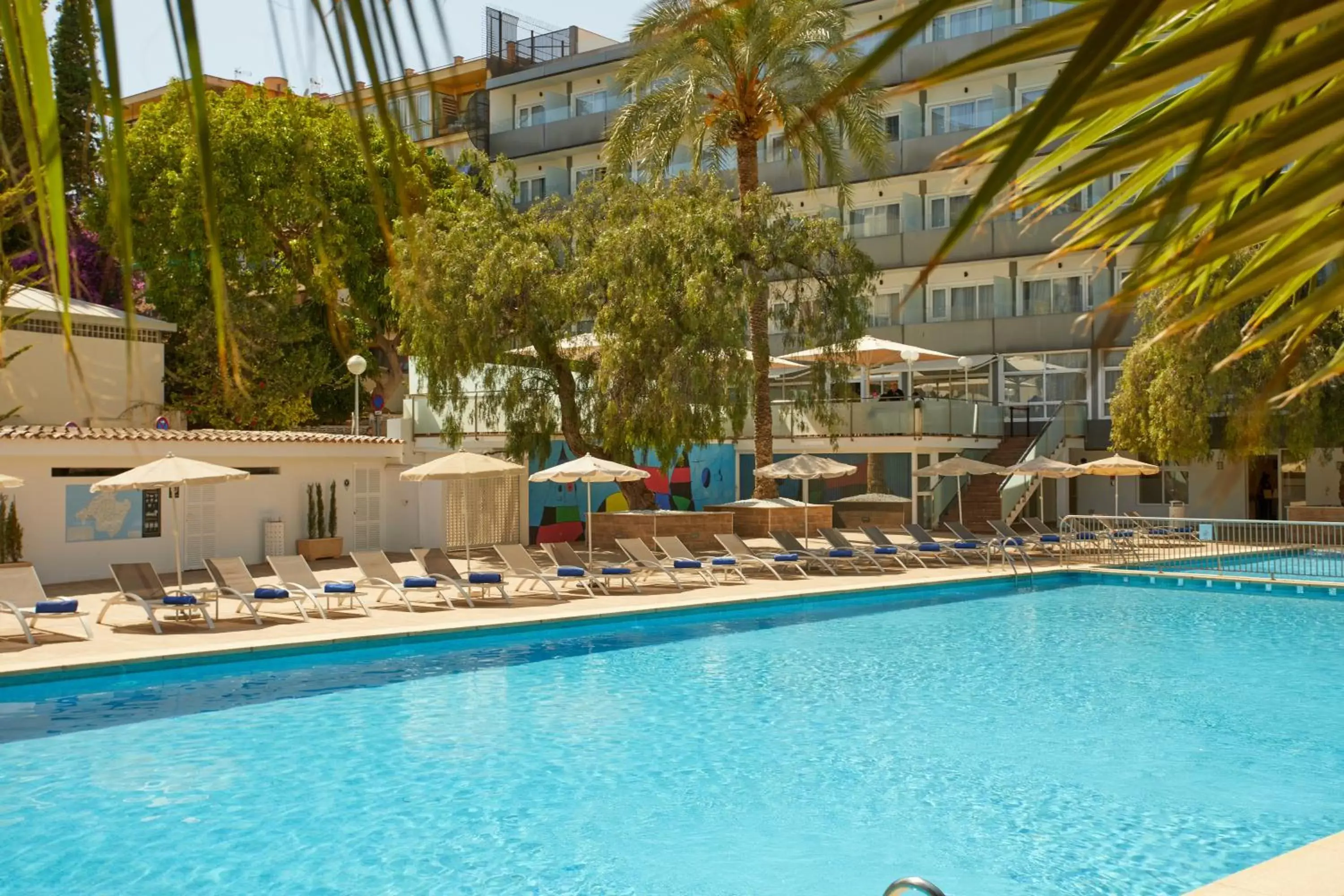 Swimming Pool in Hotel Joan Miró Museum