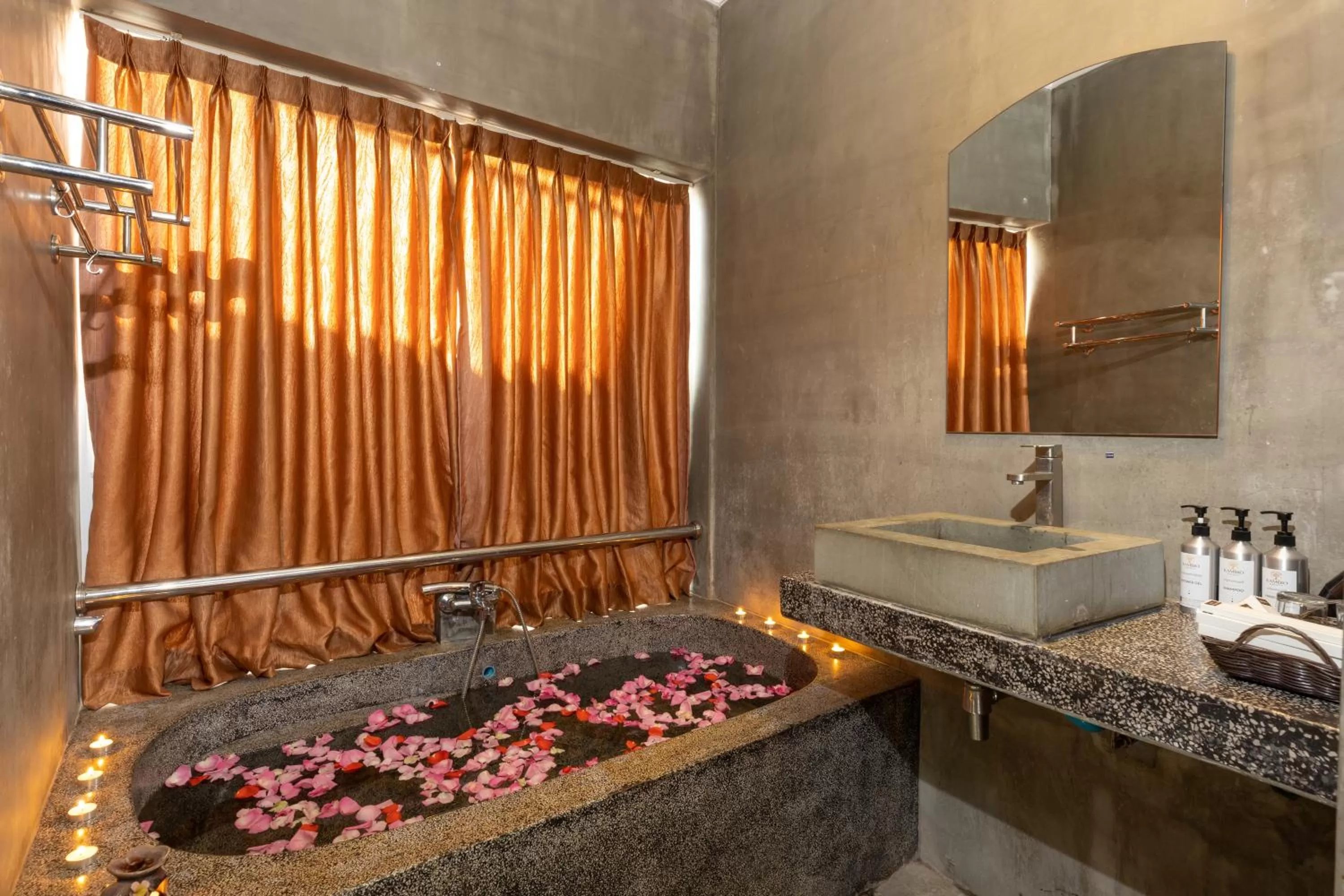 Bathroom in The Five Senses Boutique Hotel