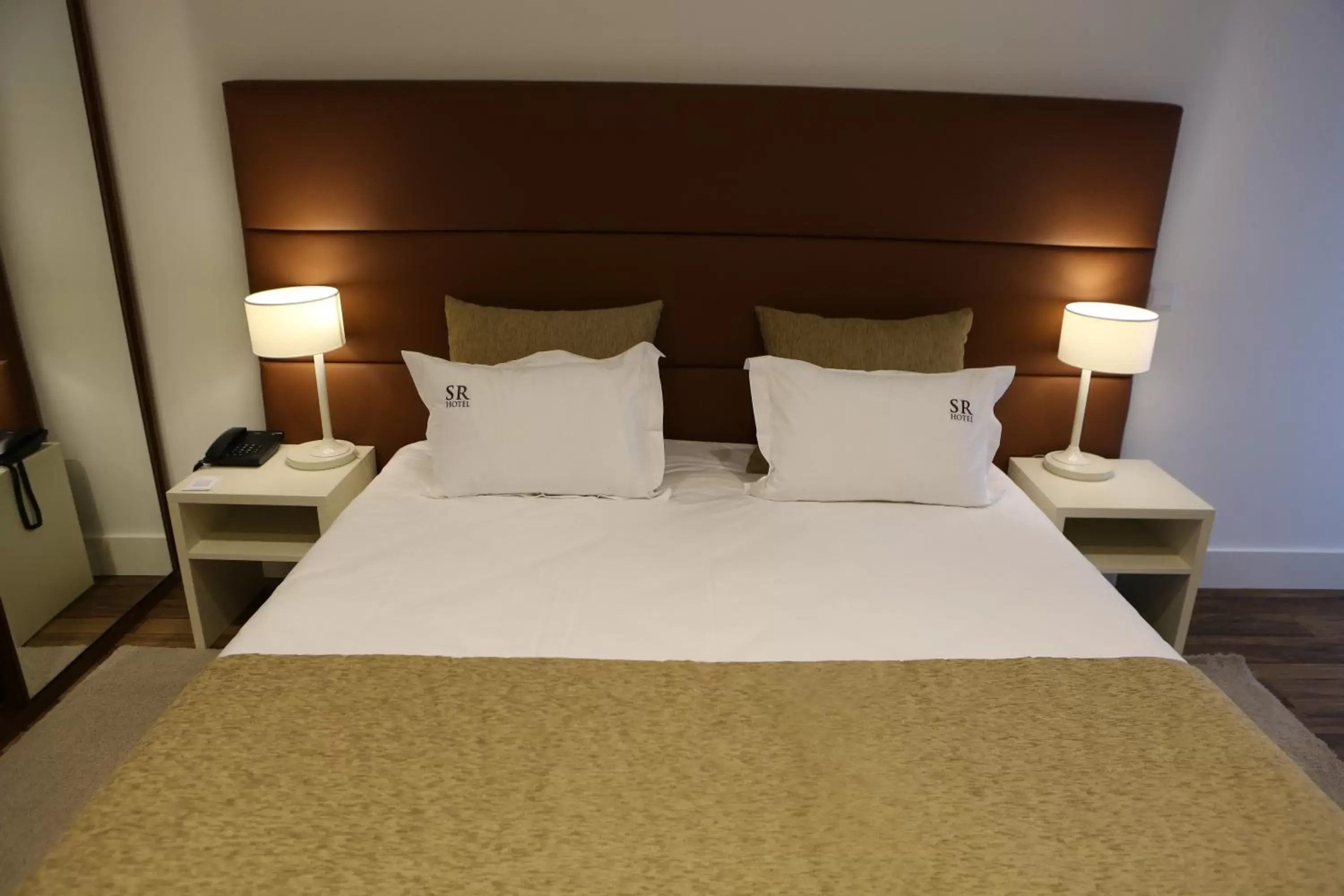 Bed in Hotel Solar do Rebolo Bed in Hotel Solar do Rebolo