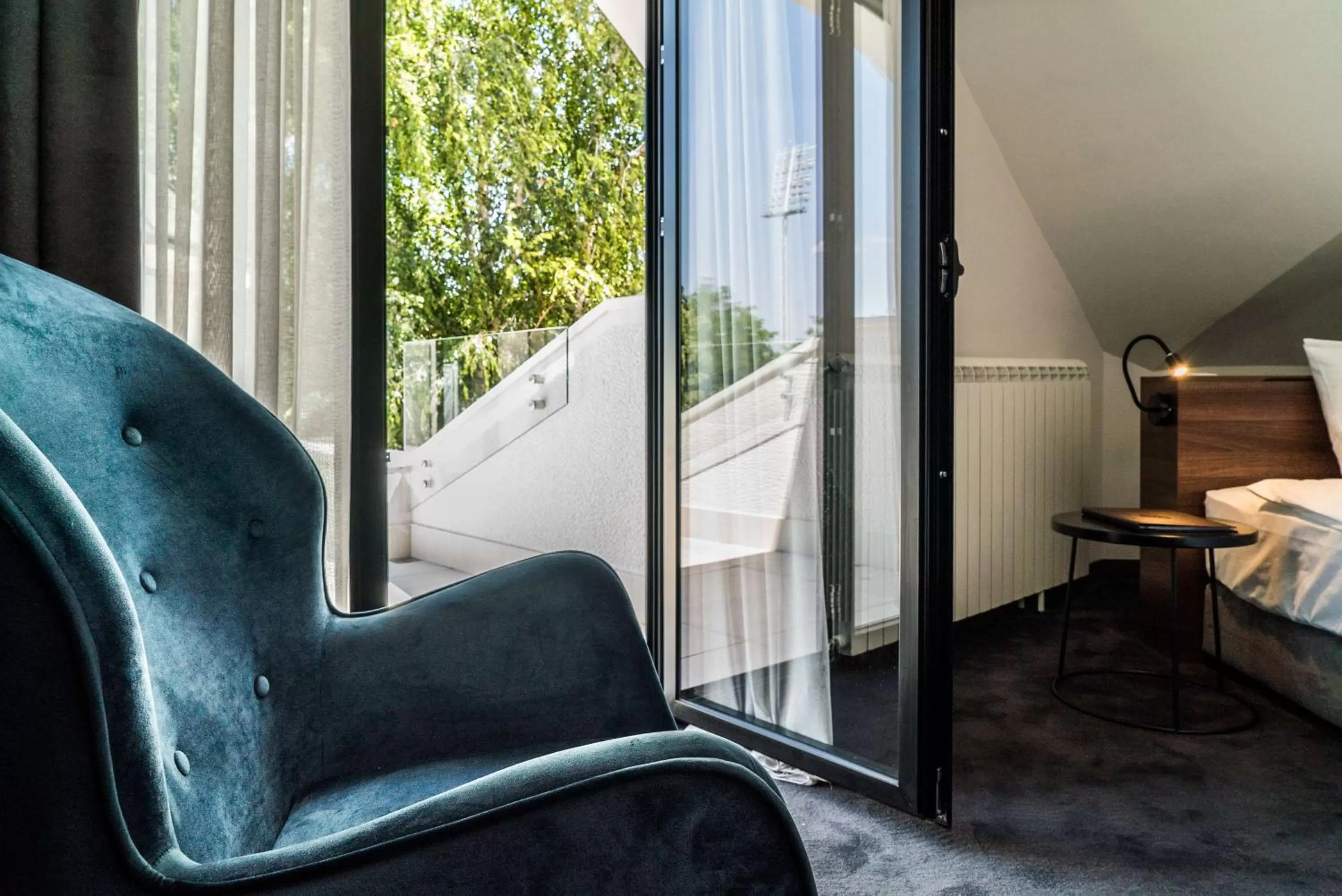 Balcony/Terrace, Bed in Best Western Premier Natalija Residence