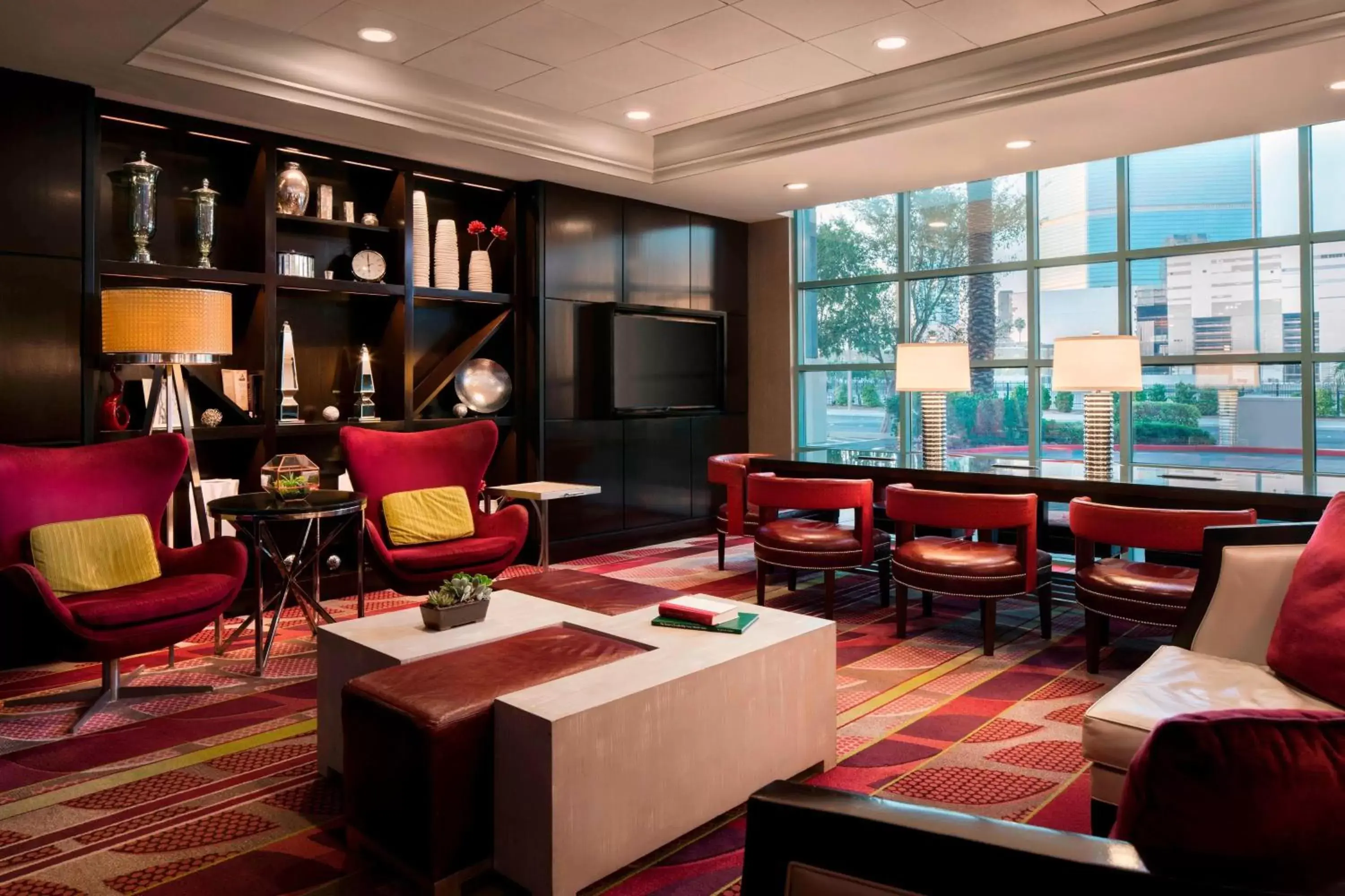 Lobby or reception, Restaurant/Places to Eat in Las Vegas Marriott