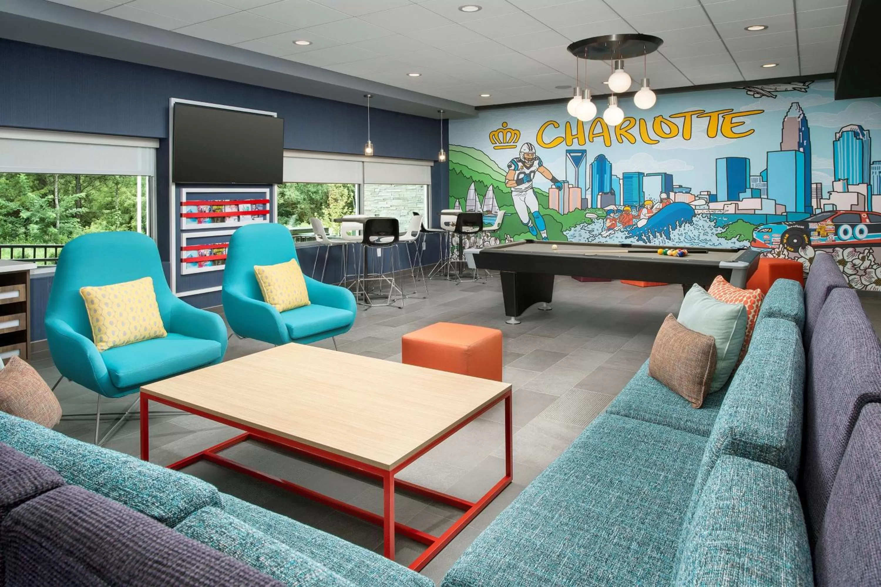 Lobby or reception in Tru By Hilton Charlotte Airport Lake Pointe