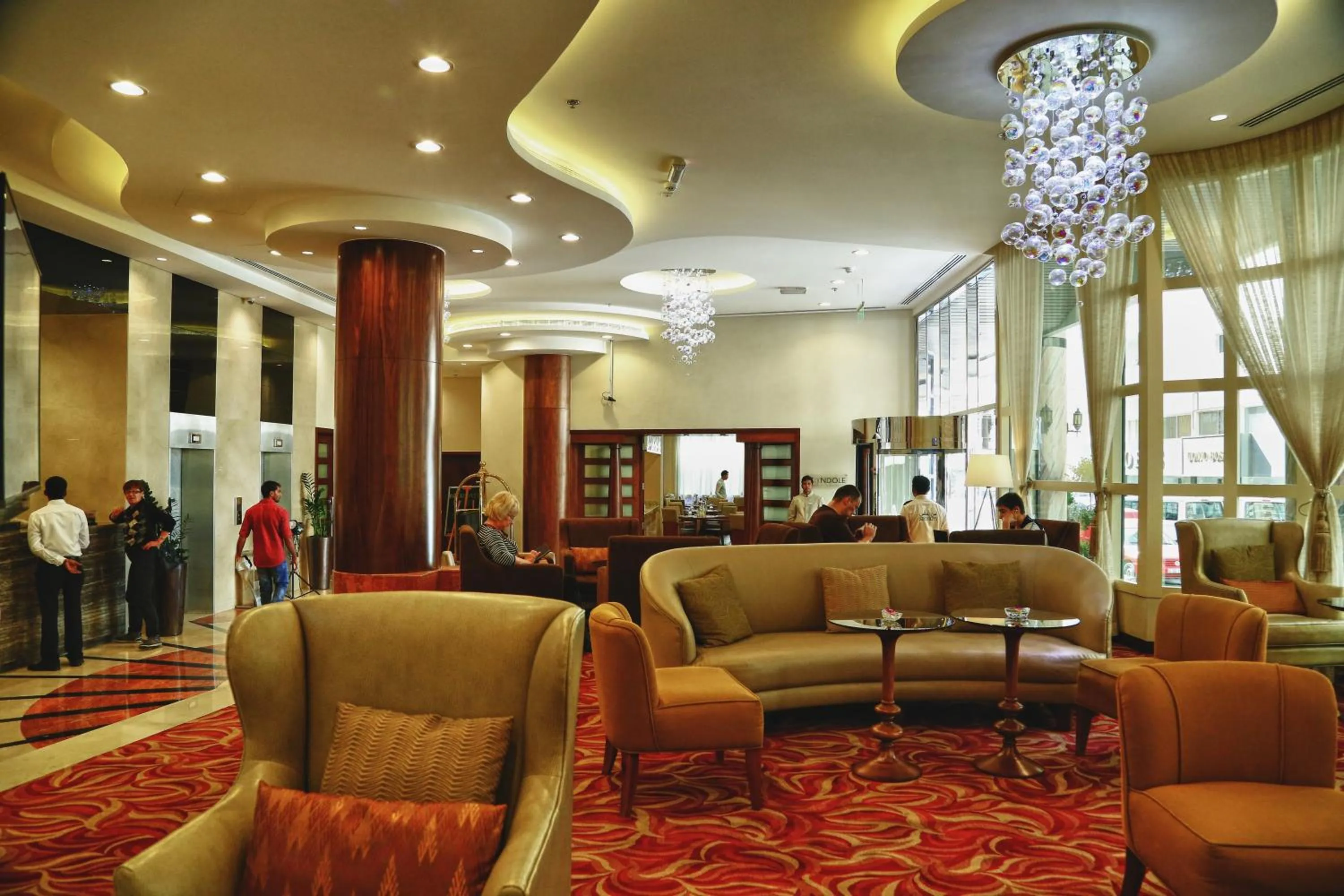 Lobby or reception in Lavender Hotel Deira