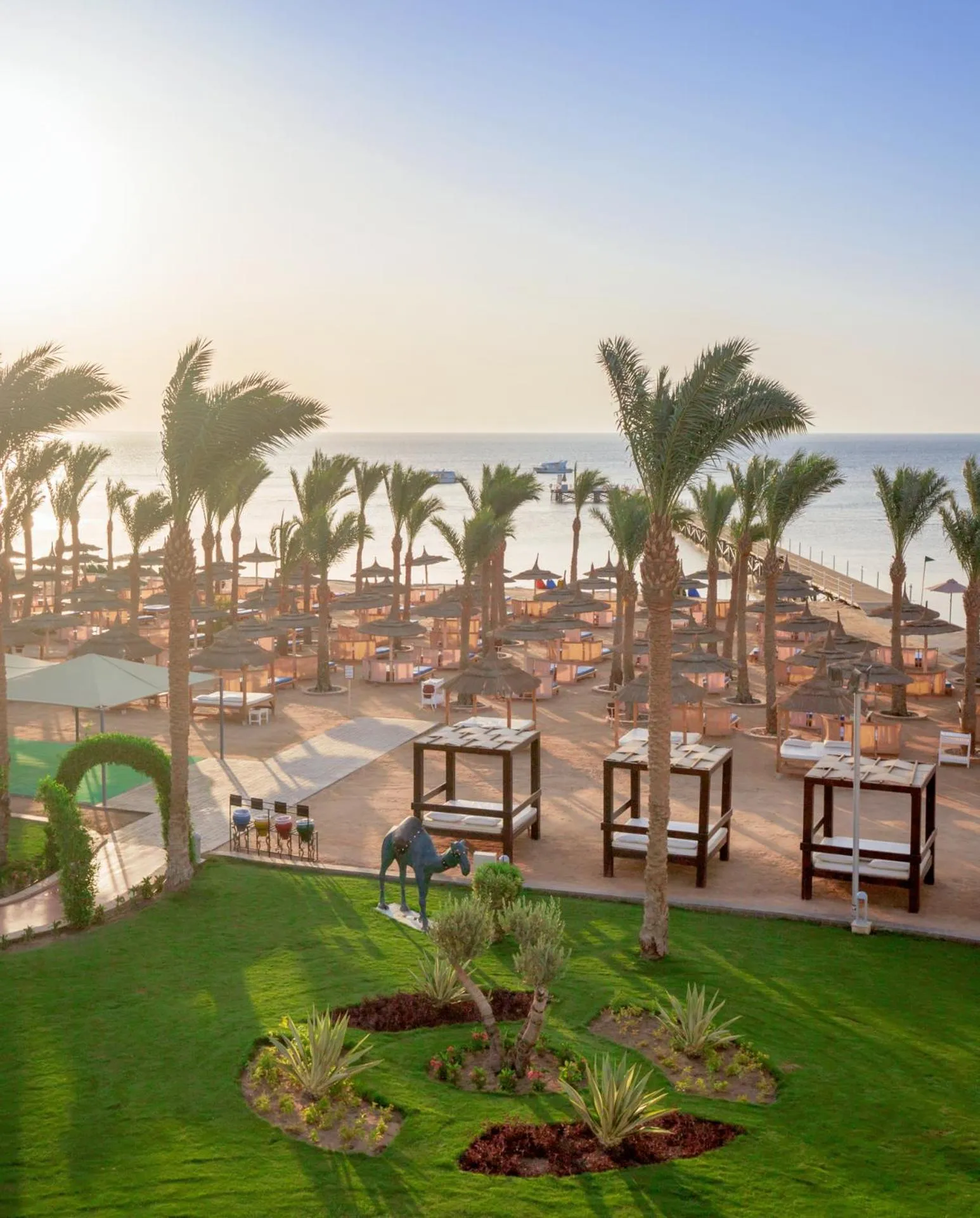 Beach in Albatros Palace Resort (Families and Couples Only)