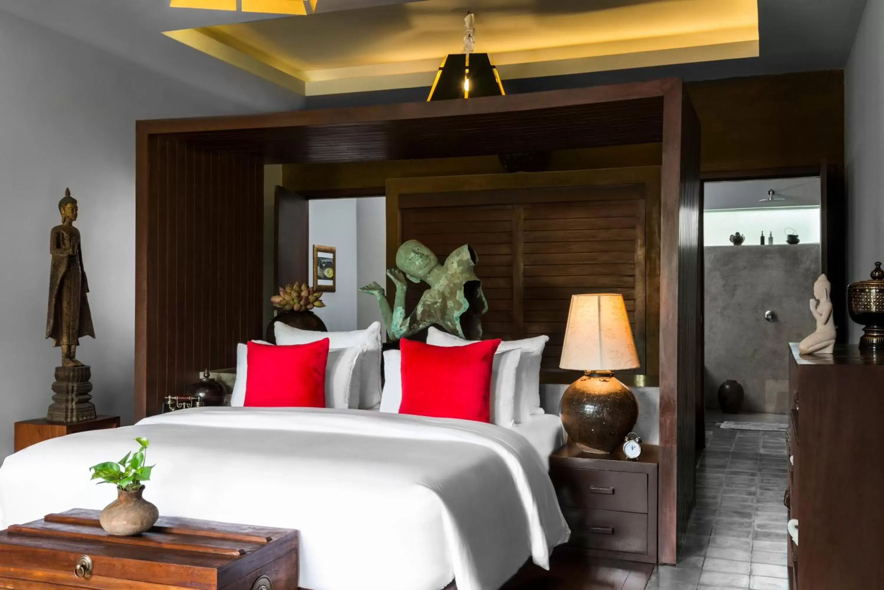 Bed in Sokkhak Boutique Resort & Spa