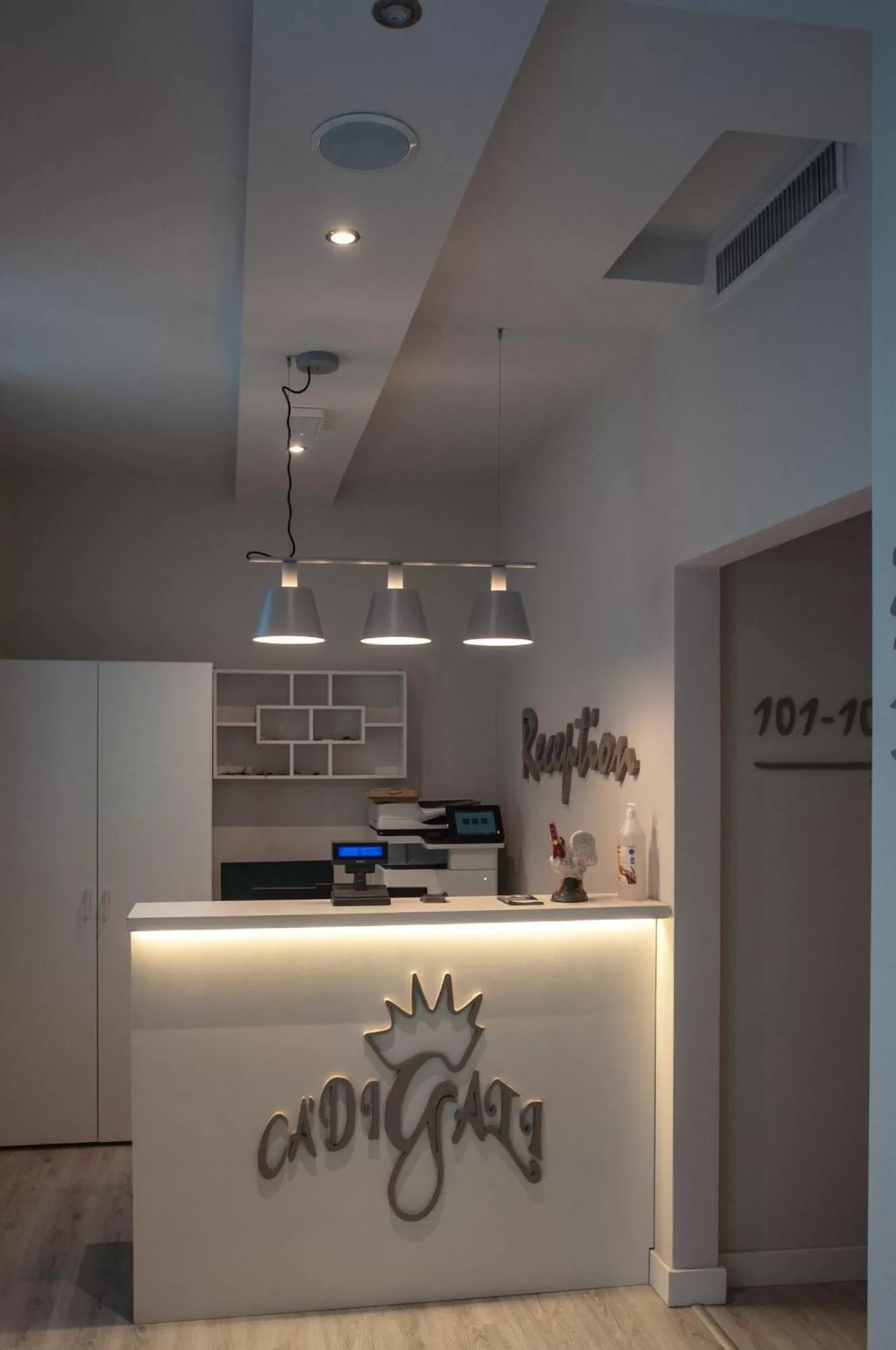 Lobby or reception in Hotel Ca' di Gali