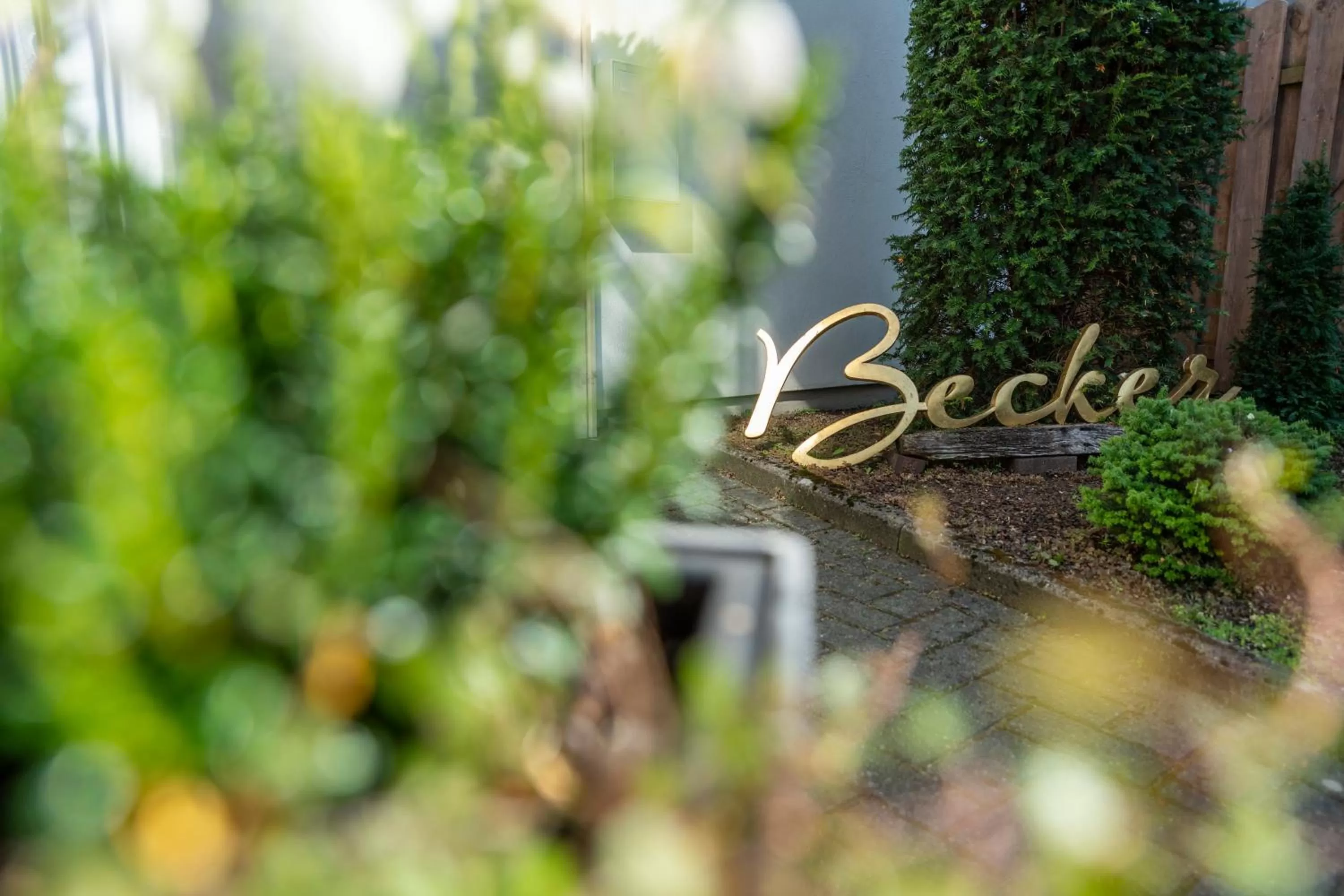 Property building in Ferienhotel Haus Becker