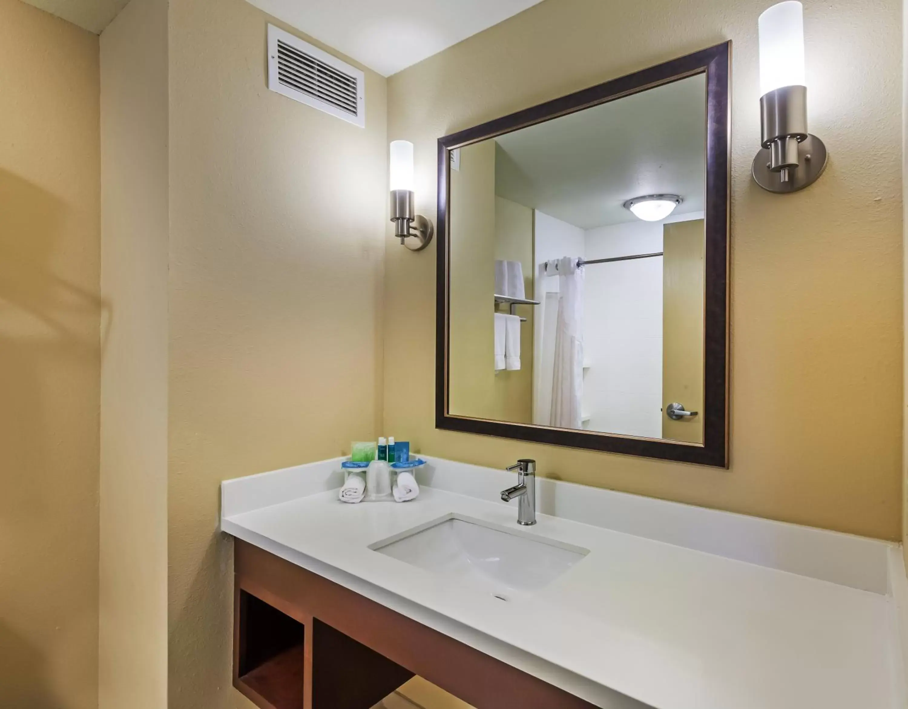 Bathroom in Holiday Inn Express Hotel & Suites Eagle Pass, an IHG Hotel