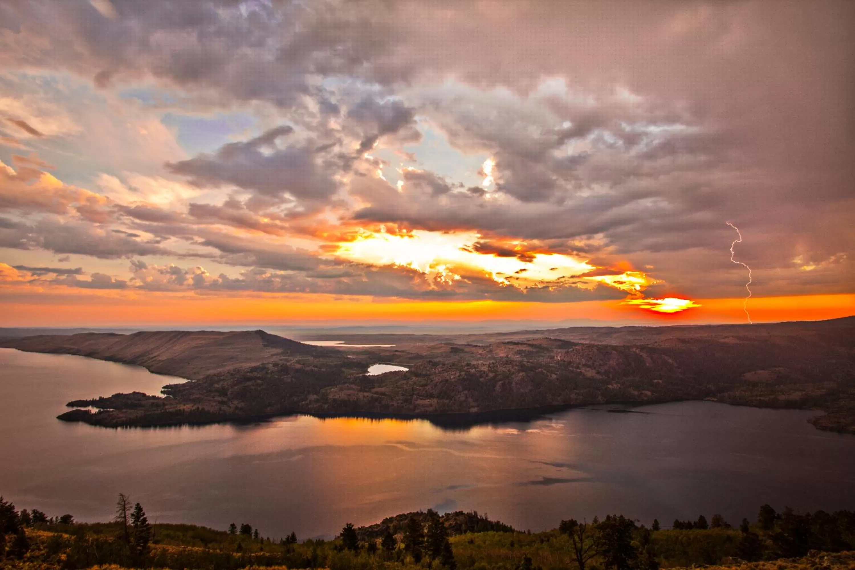 Bird's eye view in Lakeside Lodge Resort and Marina