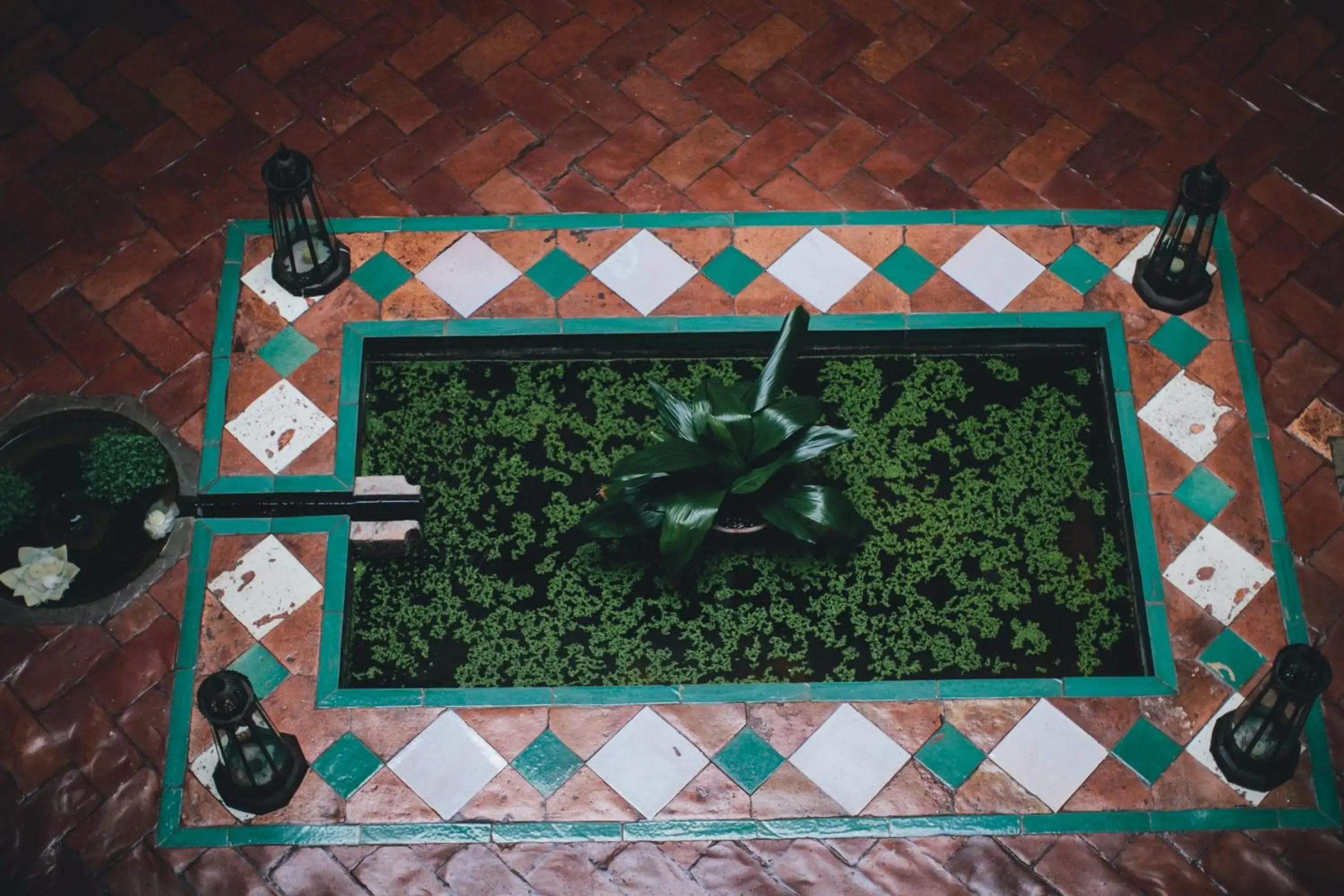 Lobby or reception in Hotel Casa Morisca