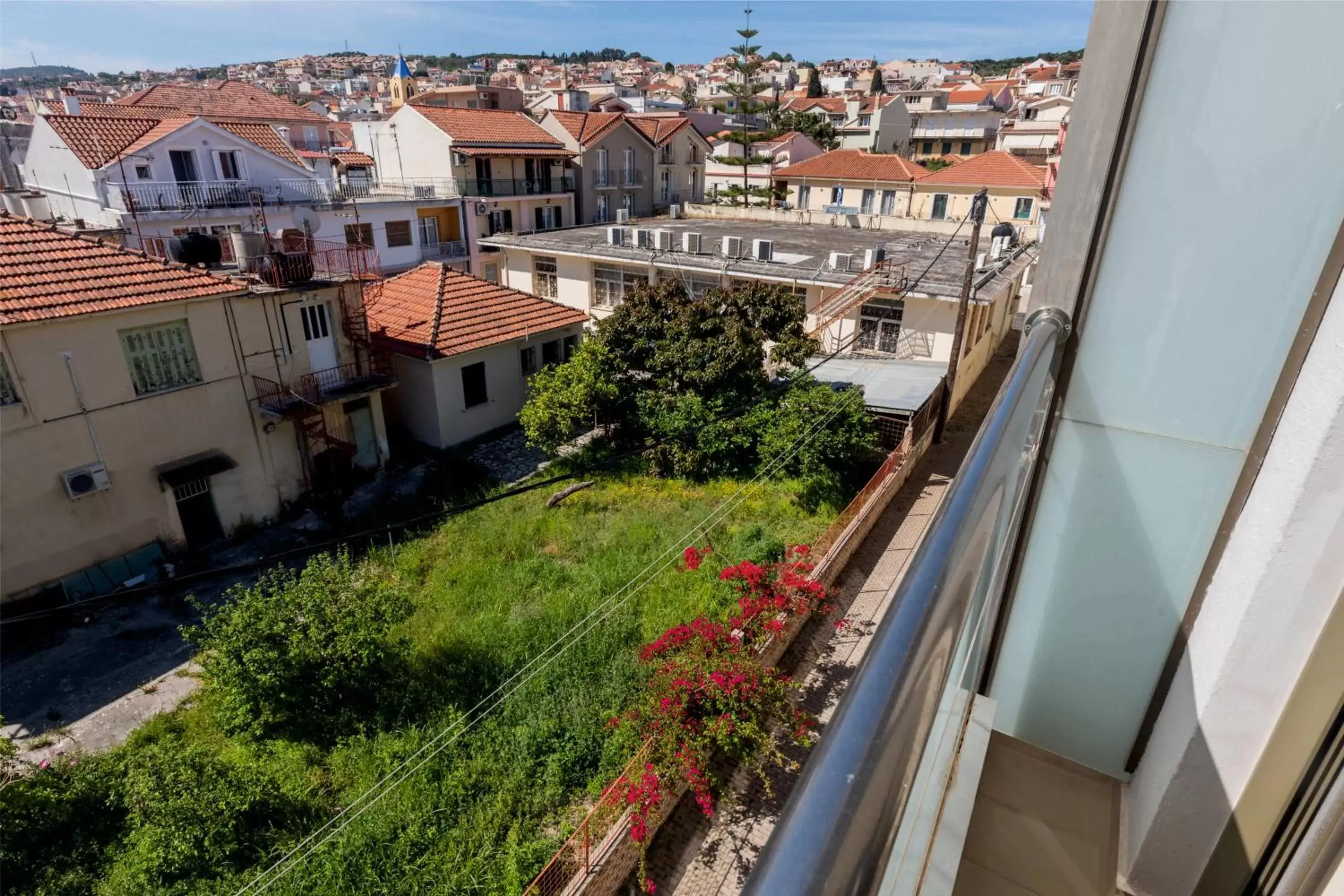 Balcony/Terrace in Mouikis Hotel Kefalonia