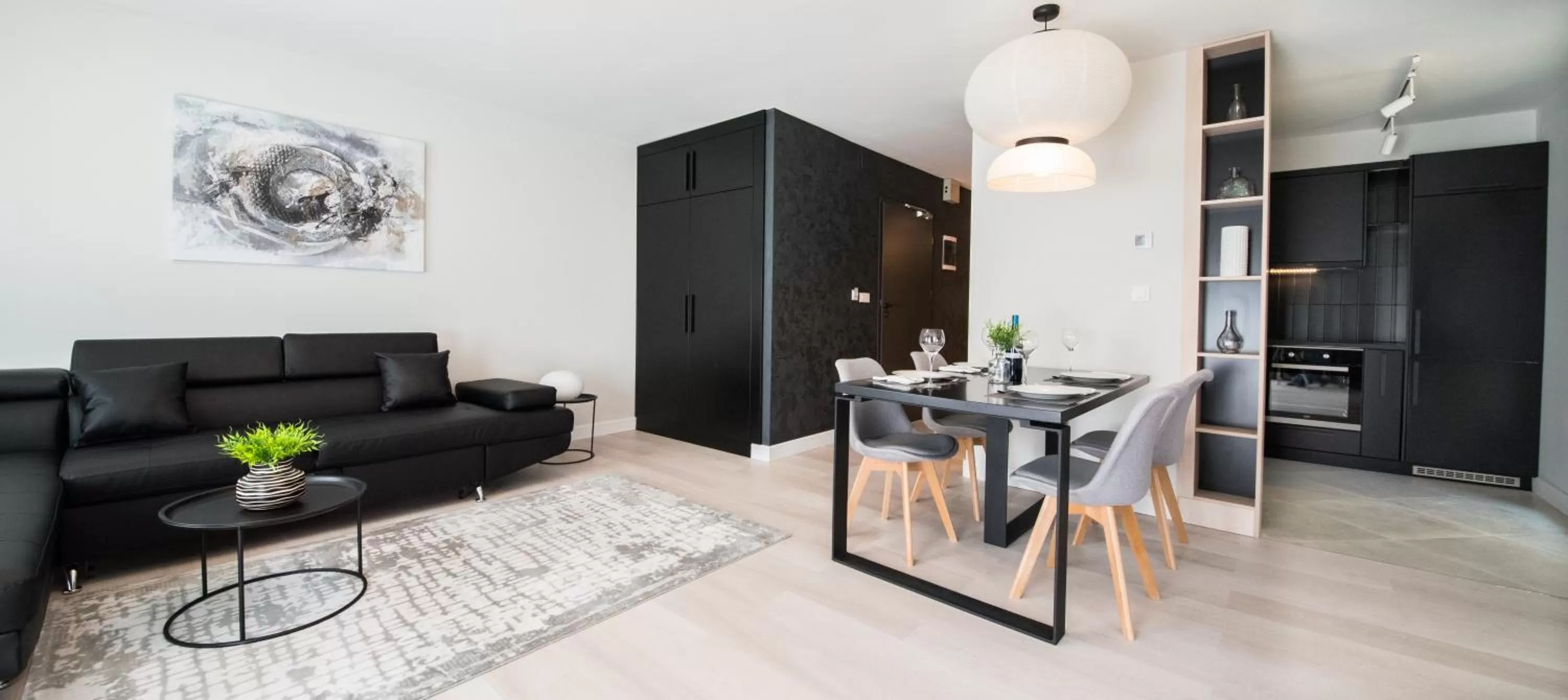 Kitchen or kitchenette in Biador Apartments