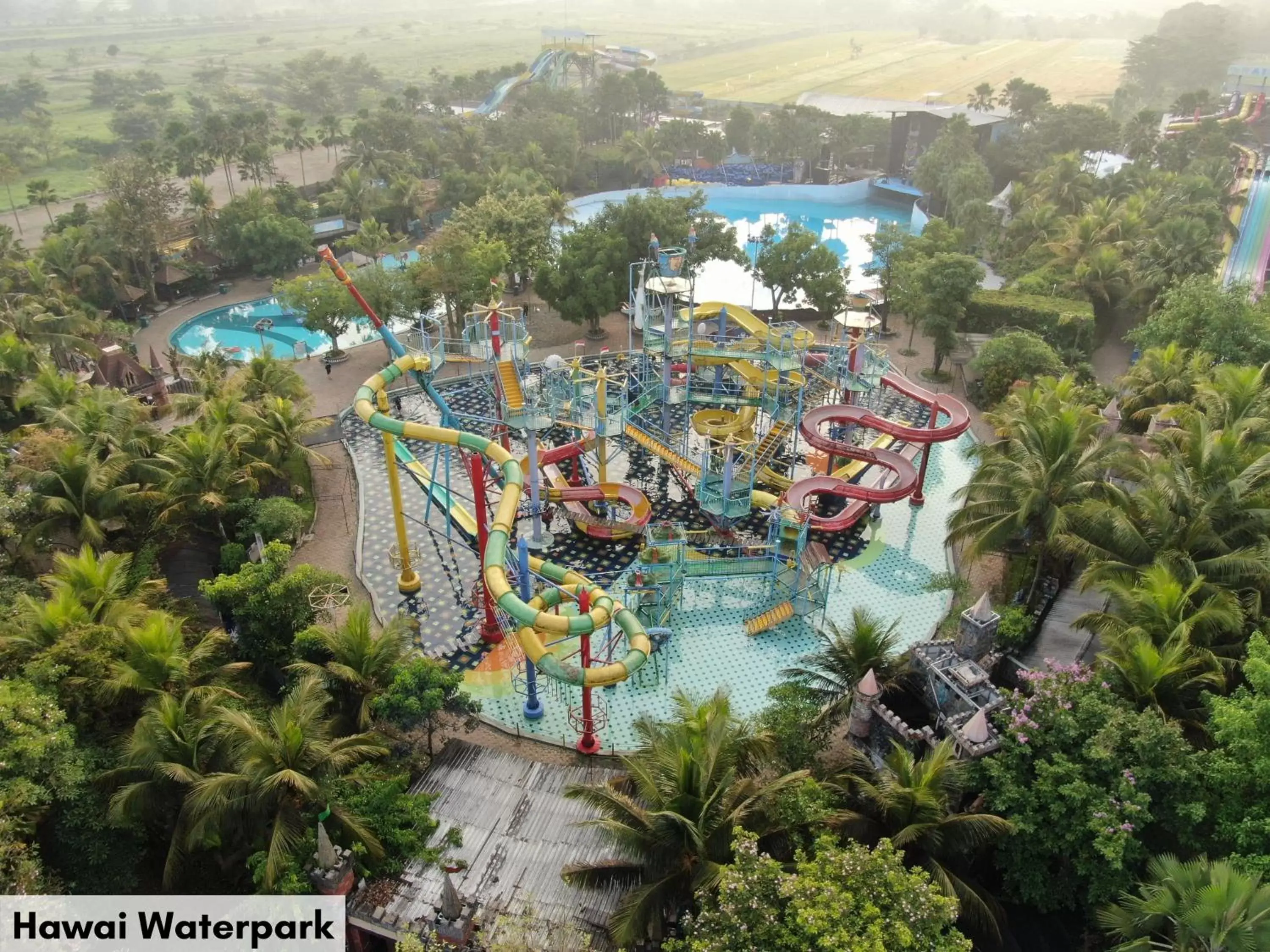 Aqua park, Bird's-eye View in Swiss-Belinn Malang