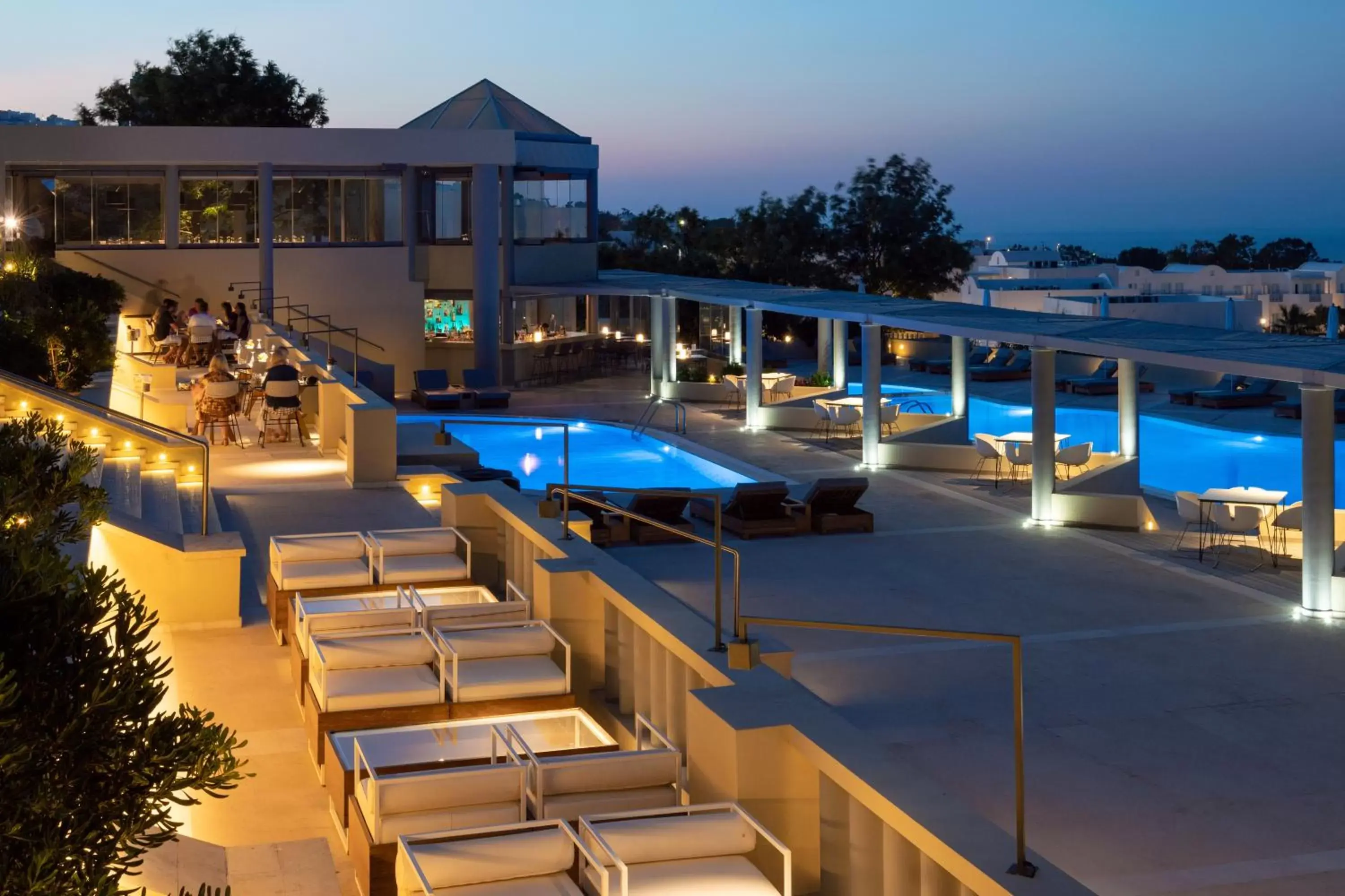 Swimming Pool in The Majestic Hotel