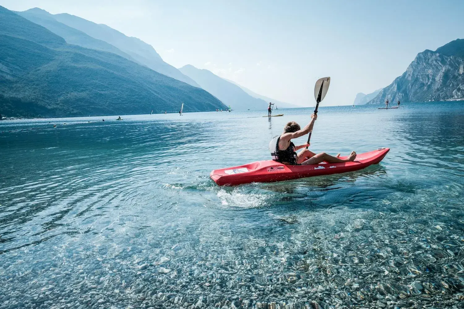 Canoeing in Hotel Villa Alberta