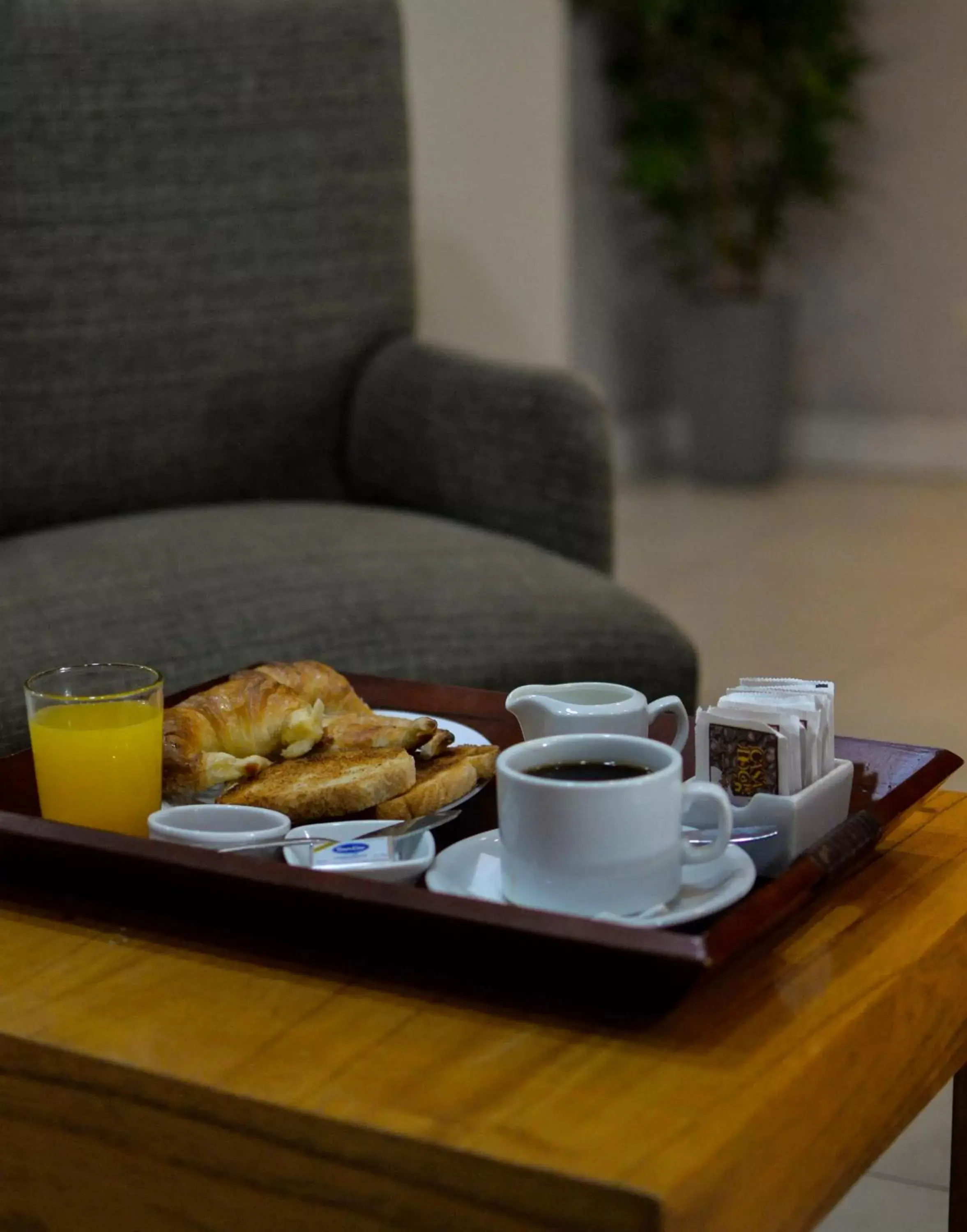 Continental breakfast in Hotel Centro Naval