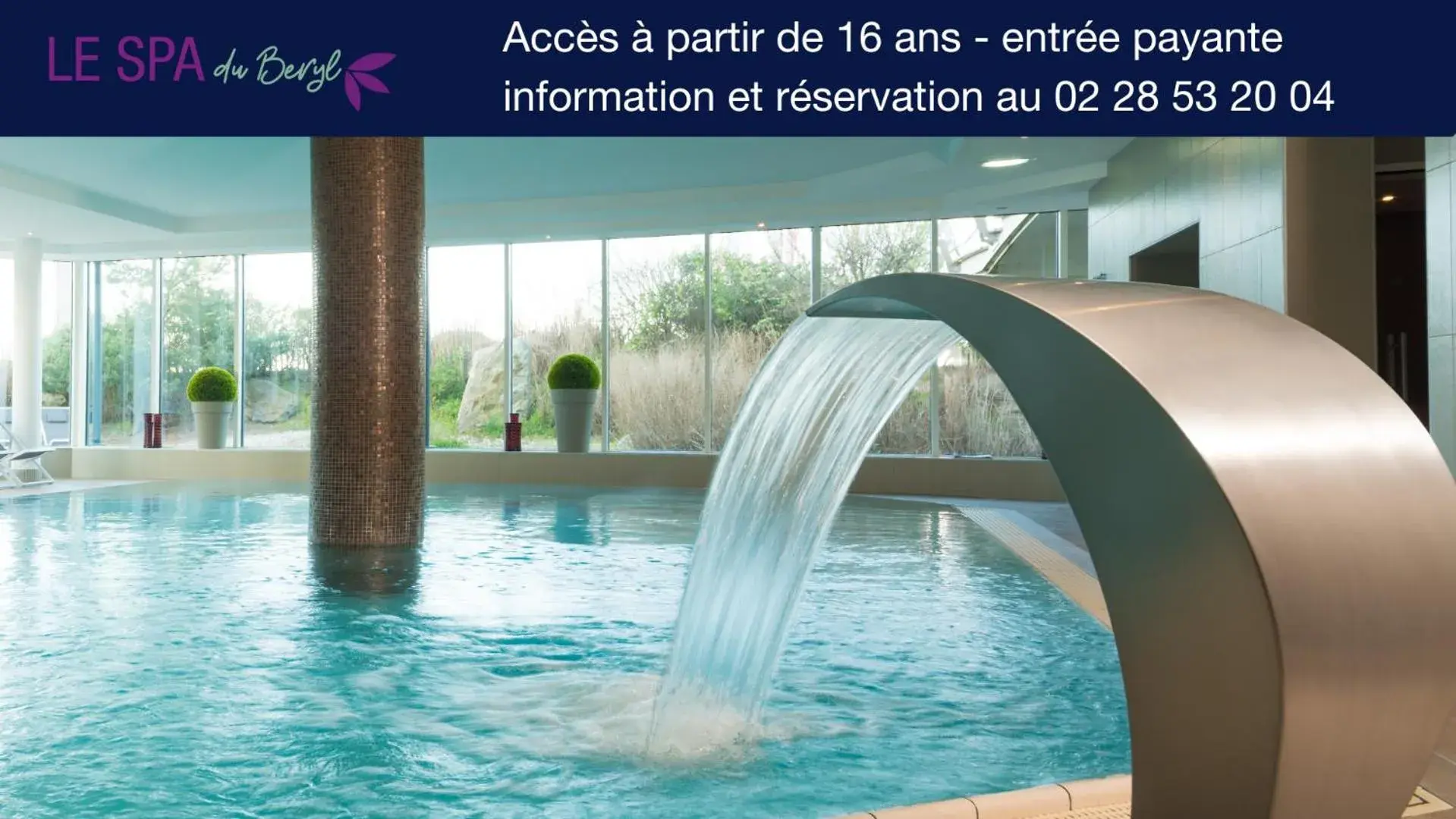 Spa and wellness centre/facilities, Swimming Pool in Hôtel Spa du Beryl