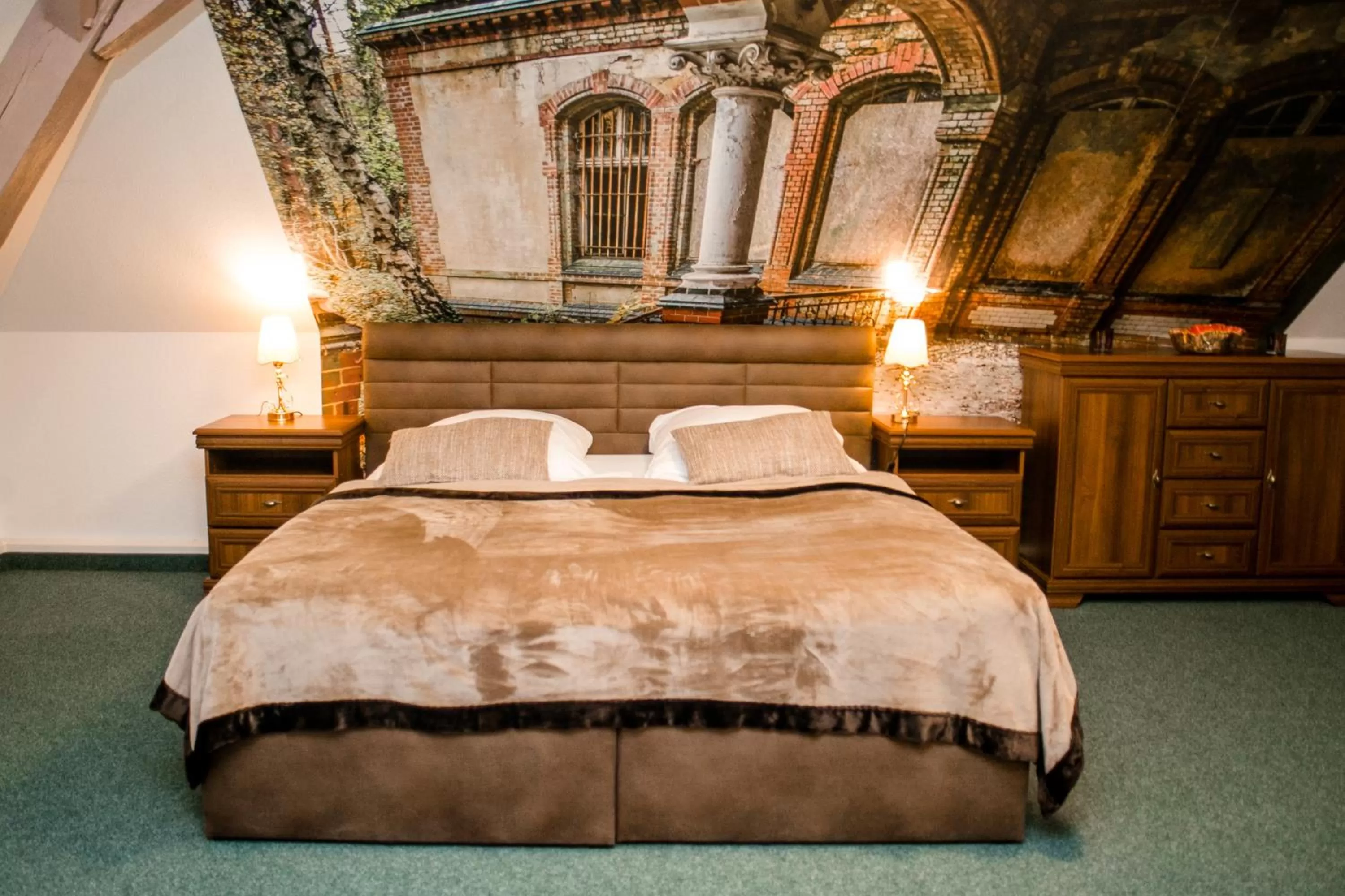 Bed in Hotel Polonia - Frankfurt/Oder