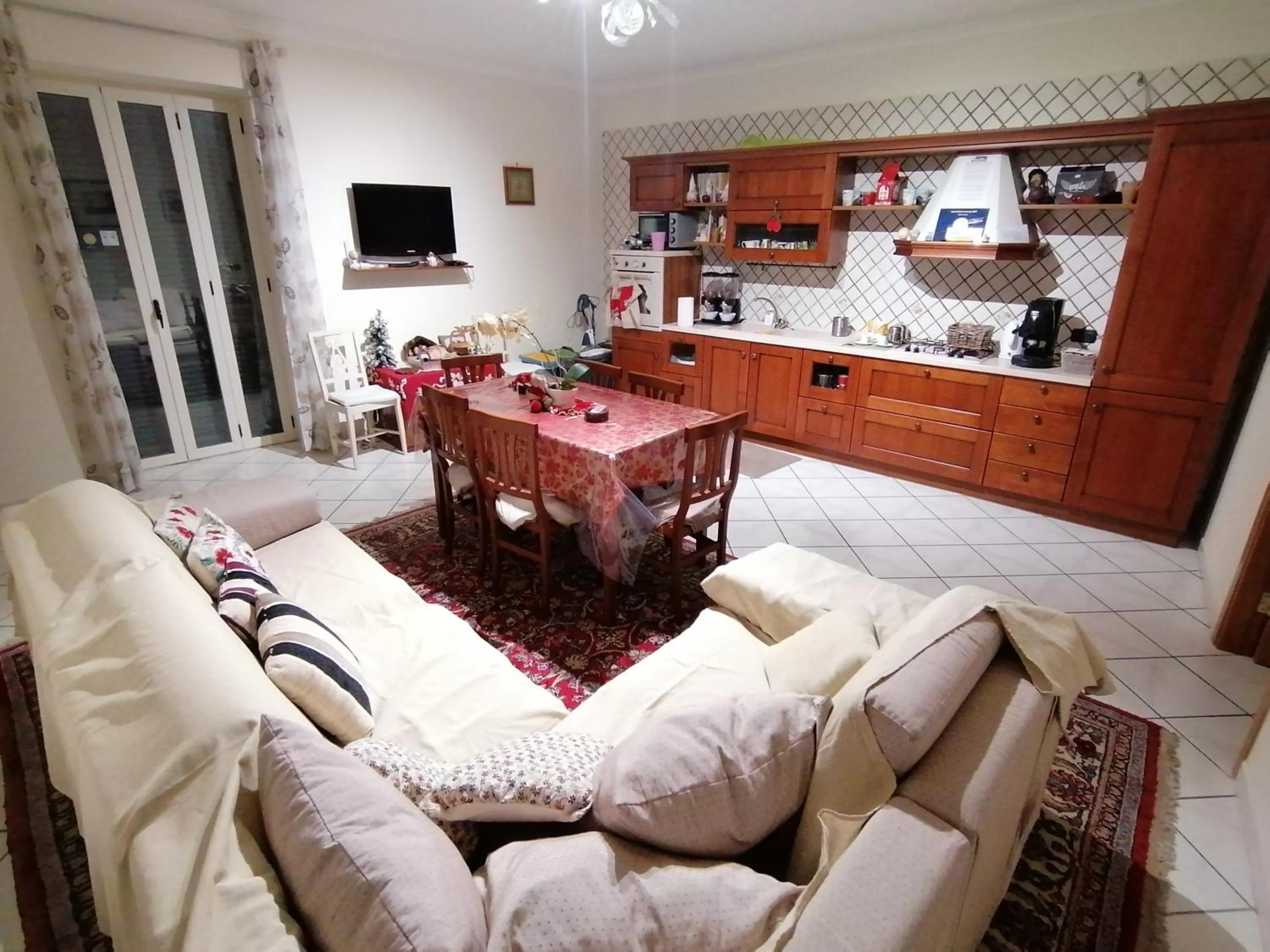 Living room, Restaurant/Places to Eat in B&B Eracle