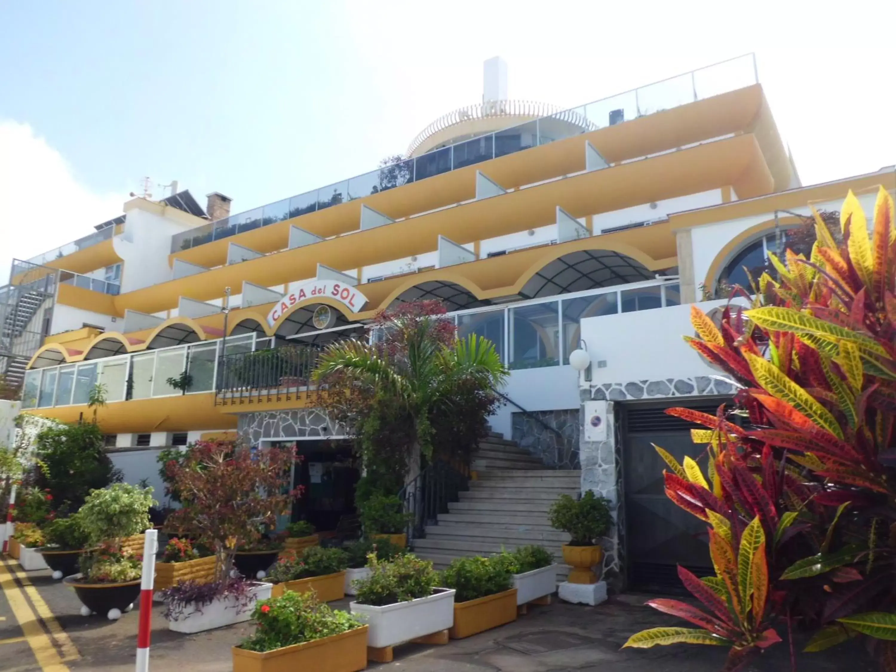 Facade/entrance, Property Building in Hotel Casa del Sol