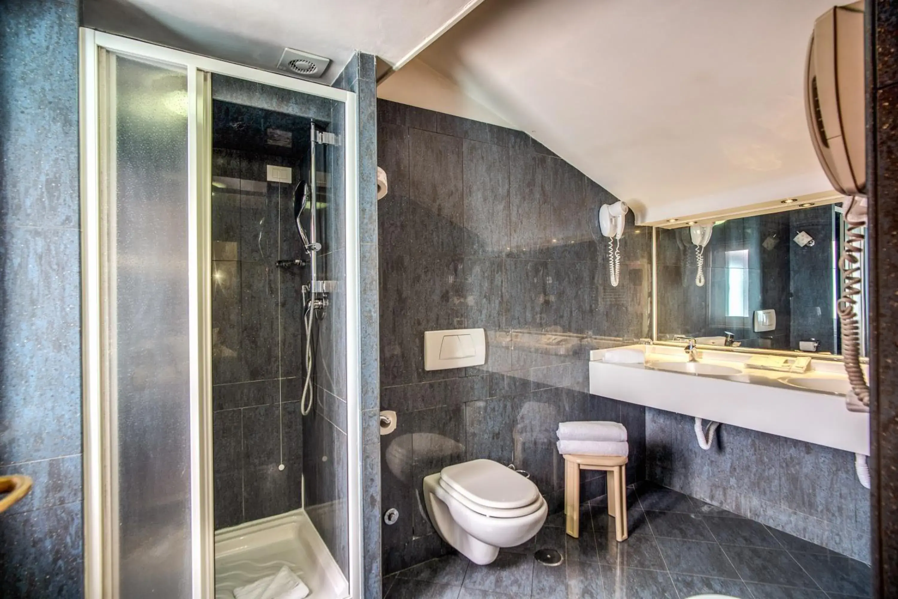 Shower, Bathroom in Hotel Della Torre Argentina