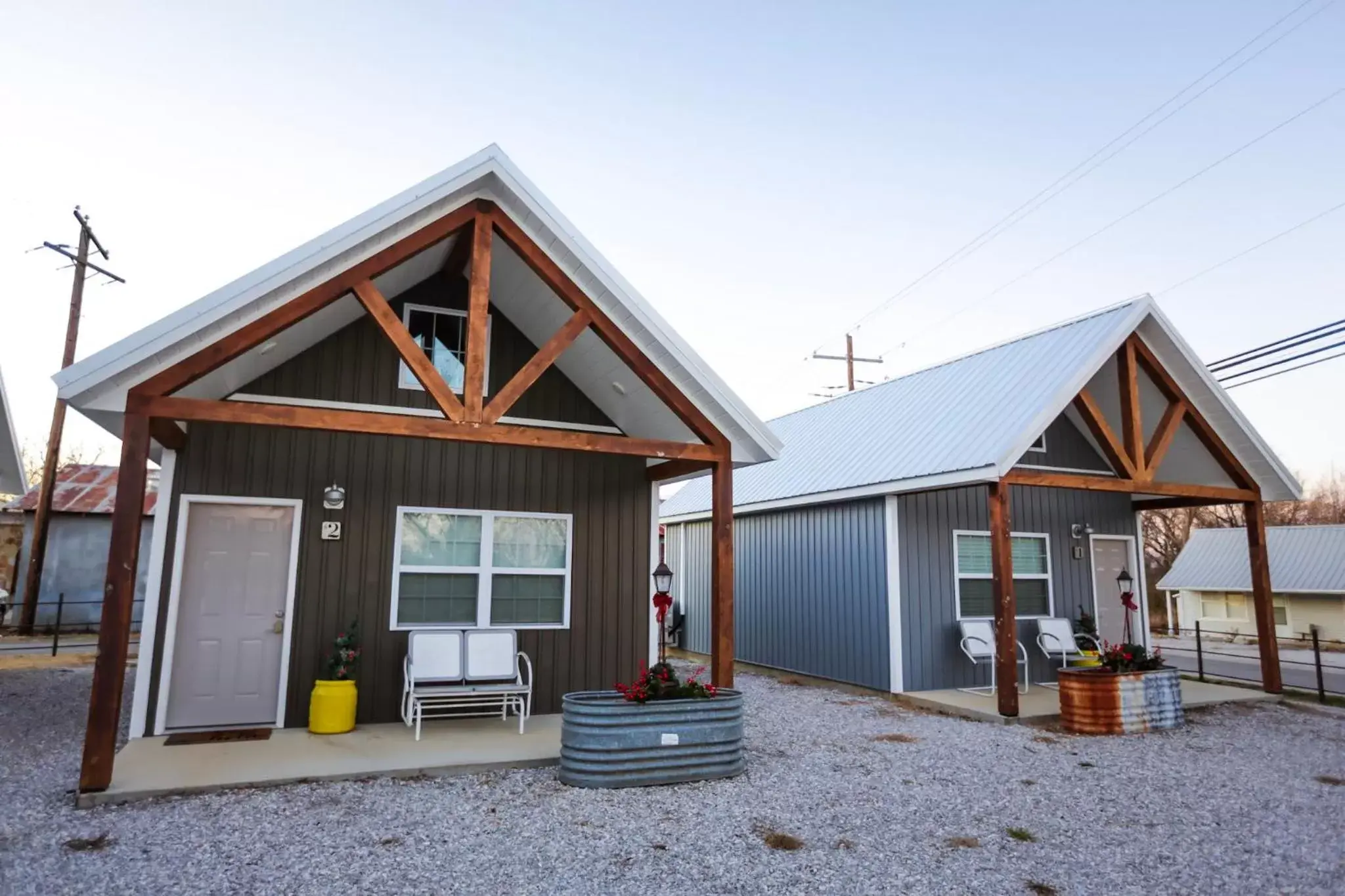 Property Building in Knotty Squirrel Cabins