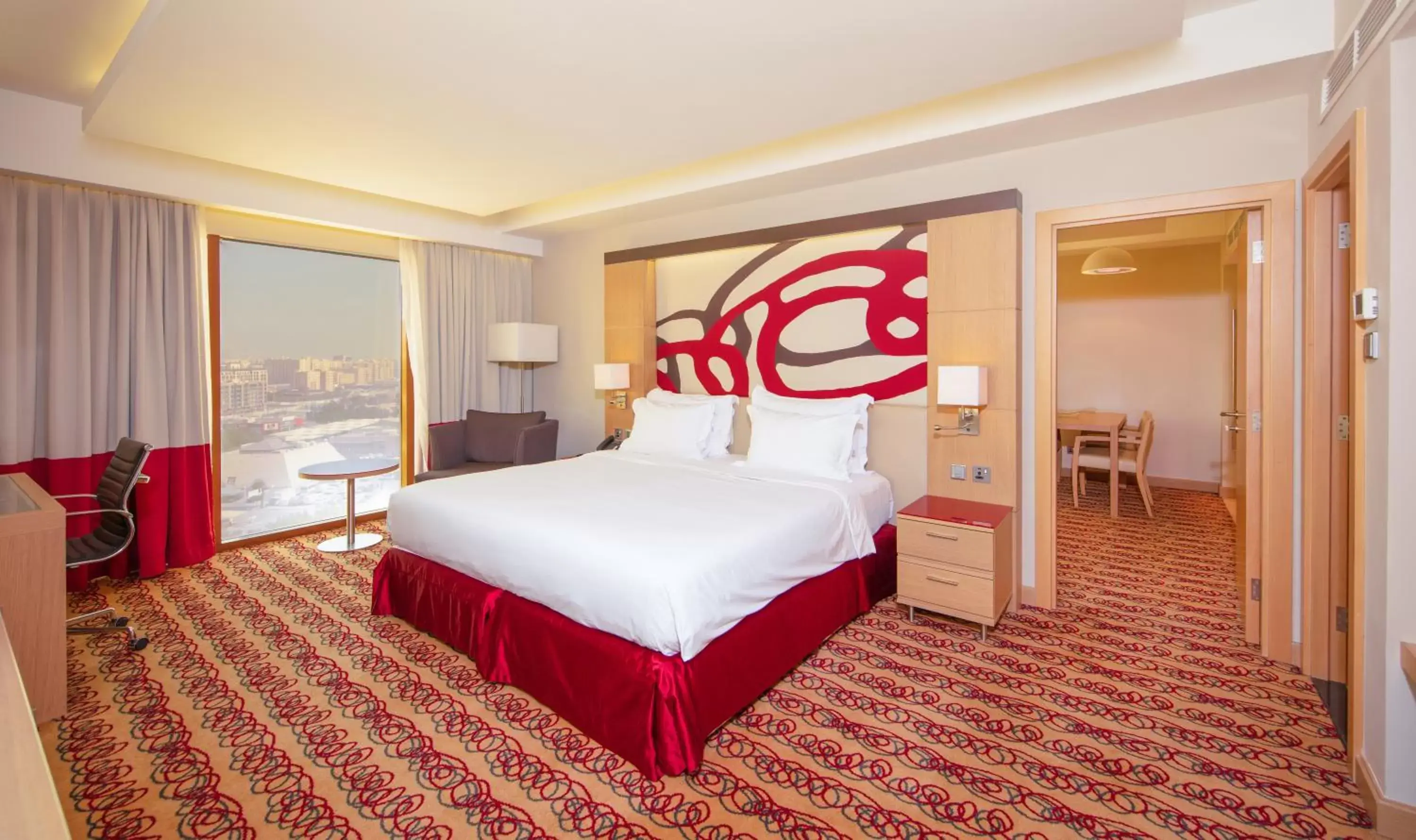 Bed in Radisson Blu Hotel, Doha Bed in Radisson Blu Hotel, Doha