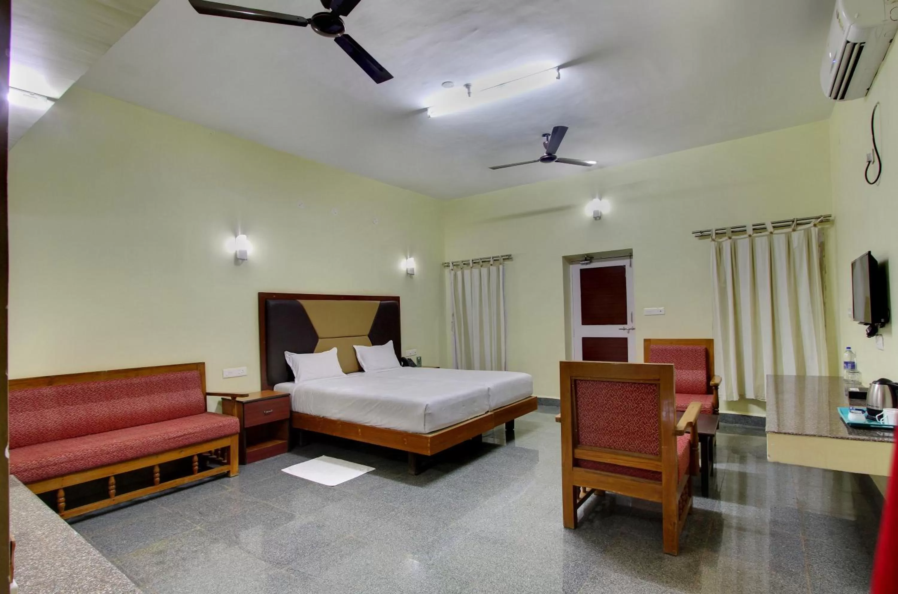 Bedroom in Kanthi Resorts Badami
