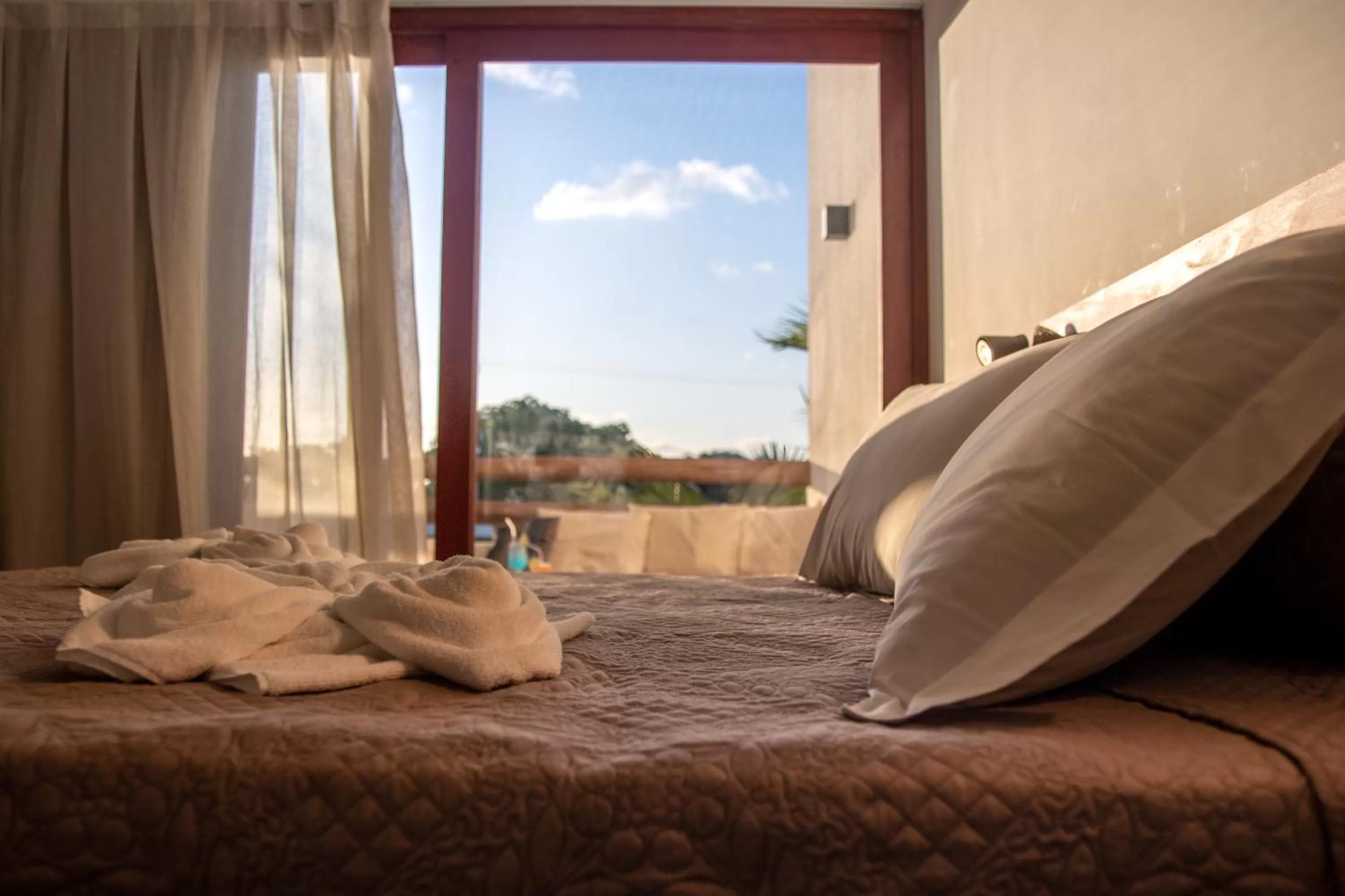 Bed in Portofino Pousada