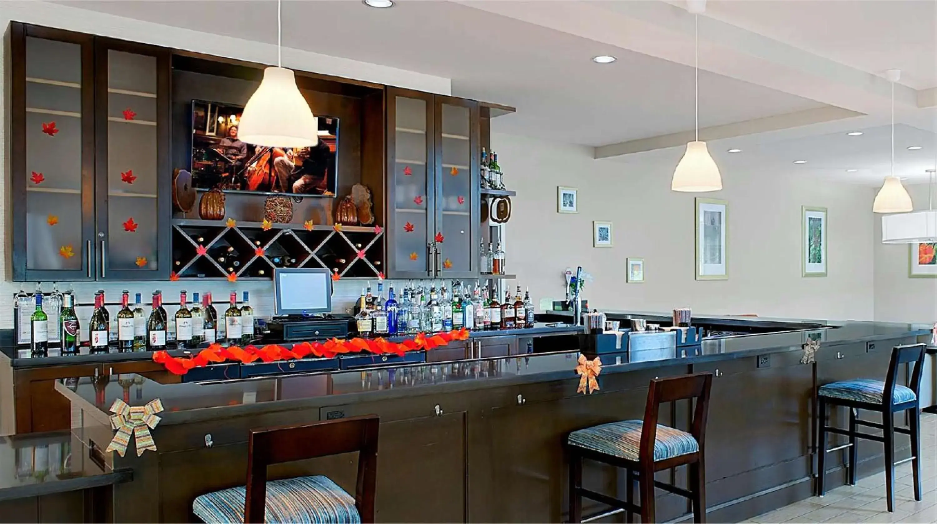 Lounge or bar, Restaurant/Places to Eat in Hilton Garden Inn Houston Cypress Station, TX